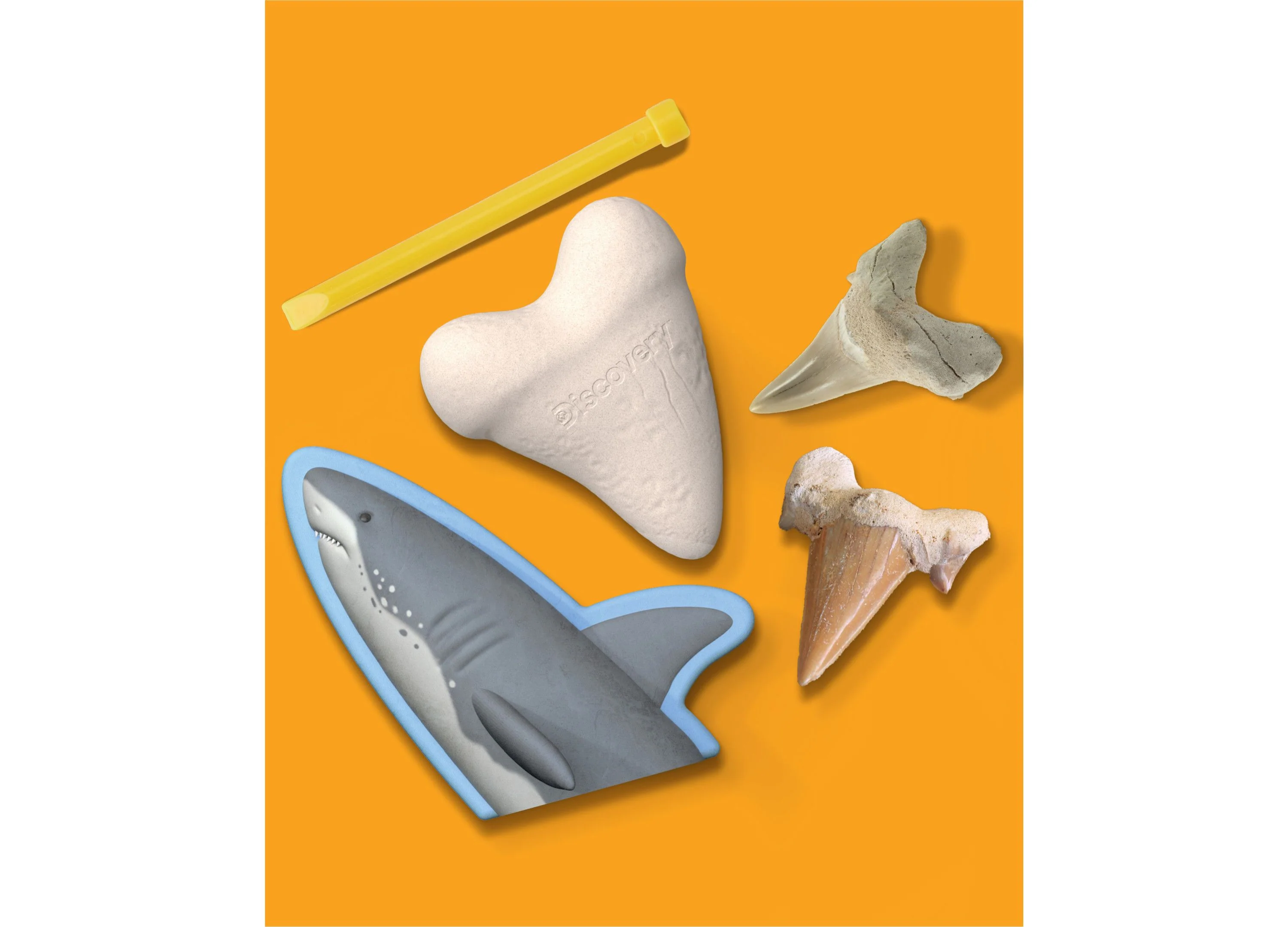Discovery #MINDBLOWN Shark Teeth Excavation Kit (2-Pack) - Paleontology Adventure Set - Image 4