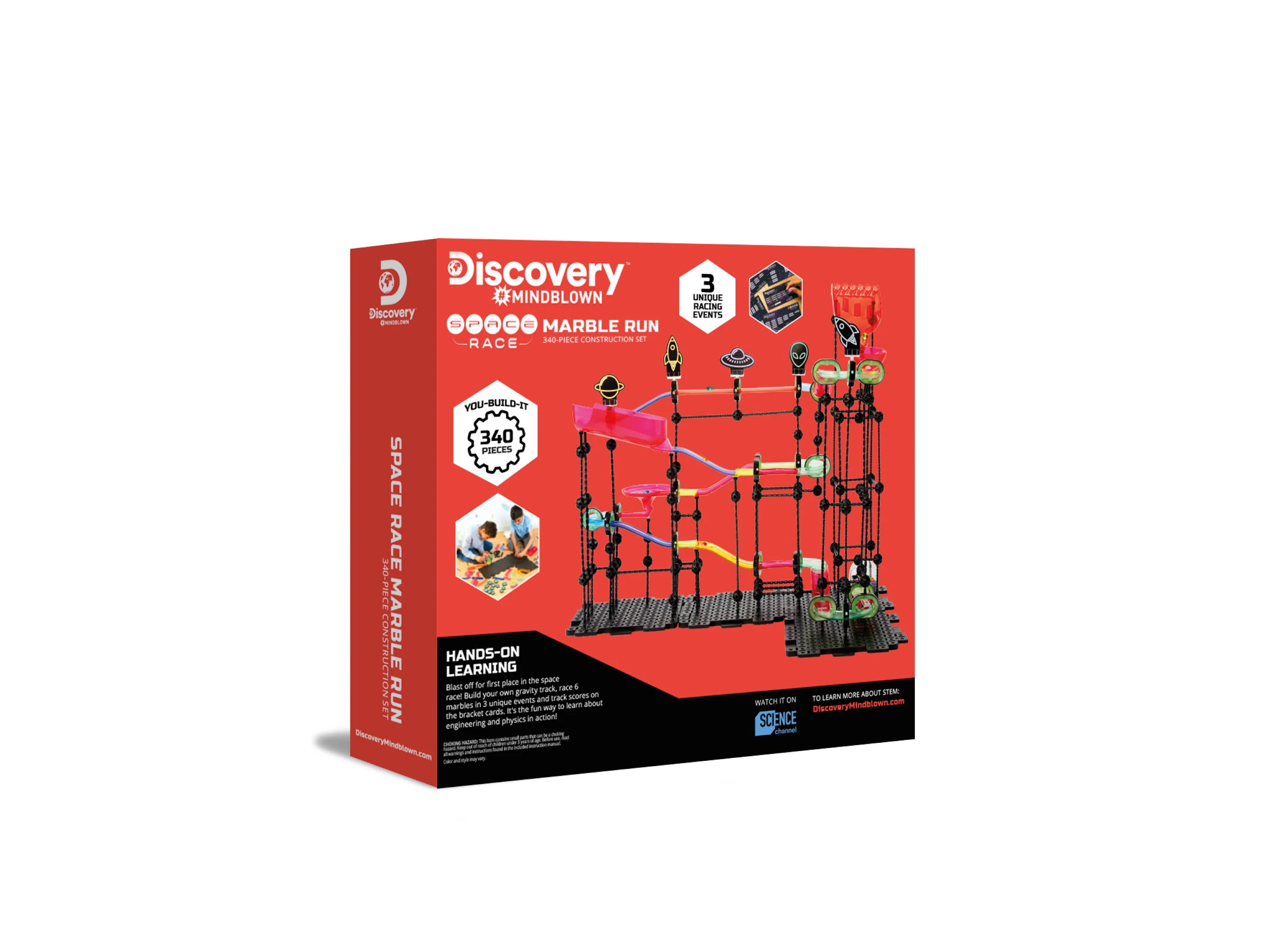 Discovery #MINDBLOWN 340-Piece Space Marble Run Interstellar Construction Set - Image 3