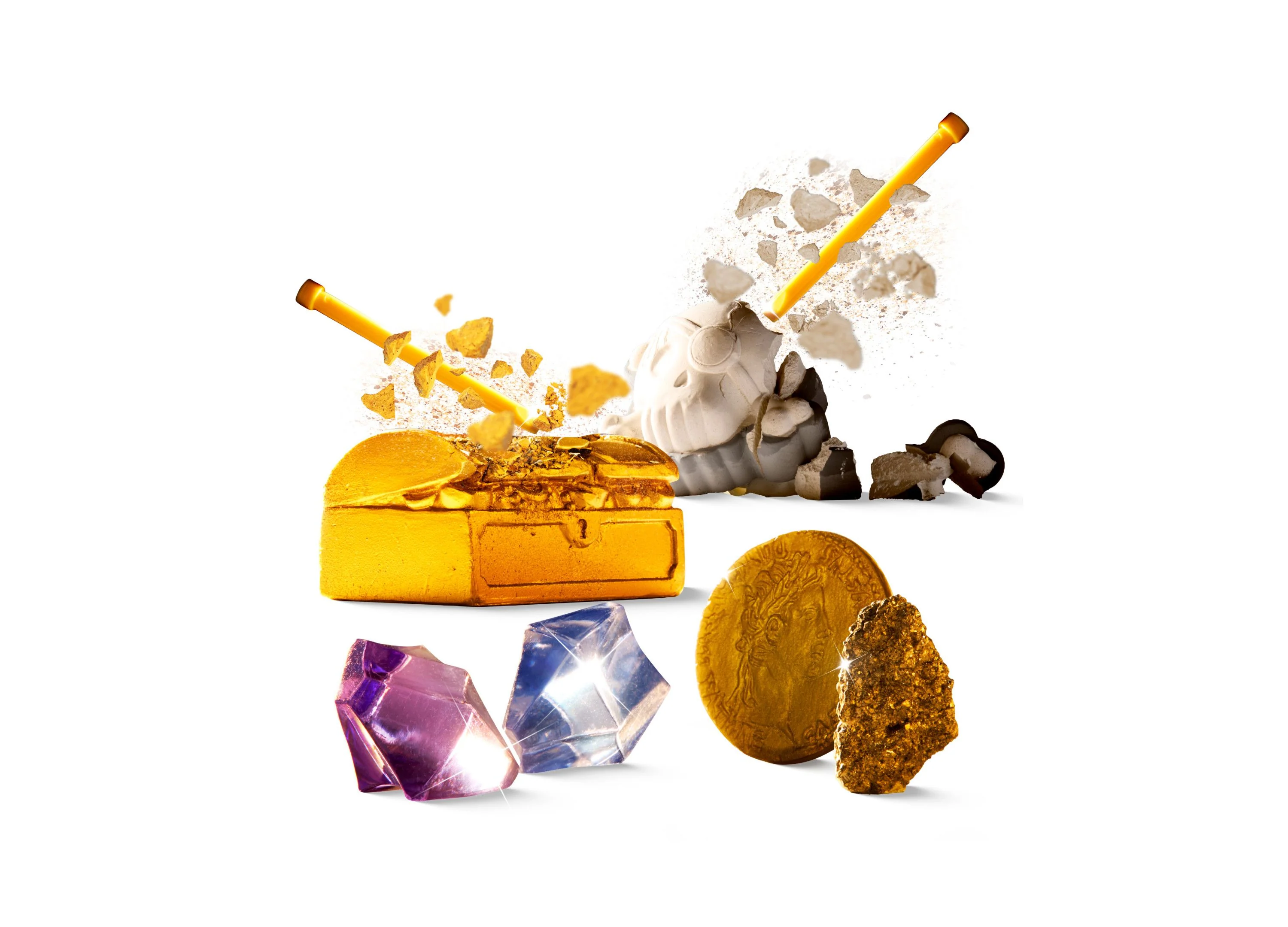 Discovery #MINDBLOWN Pirate Treasures Excavation Kit 2-Pack