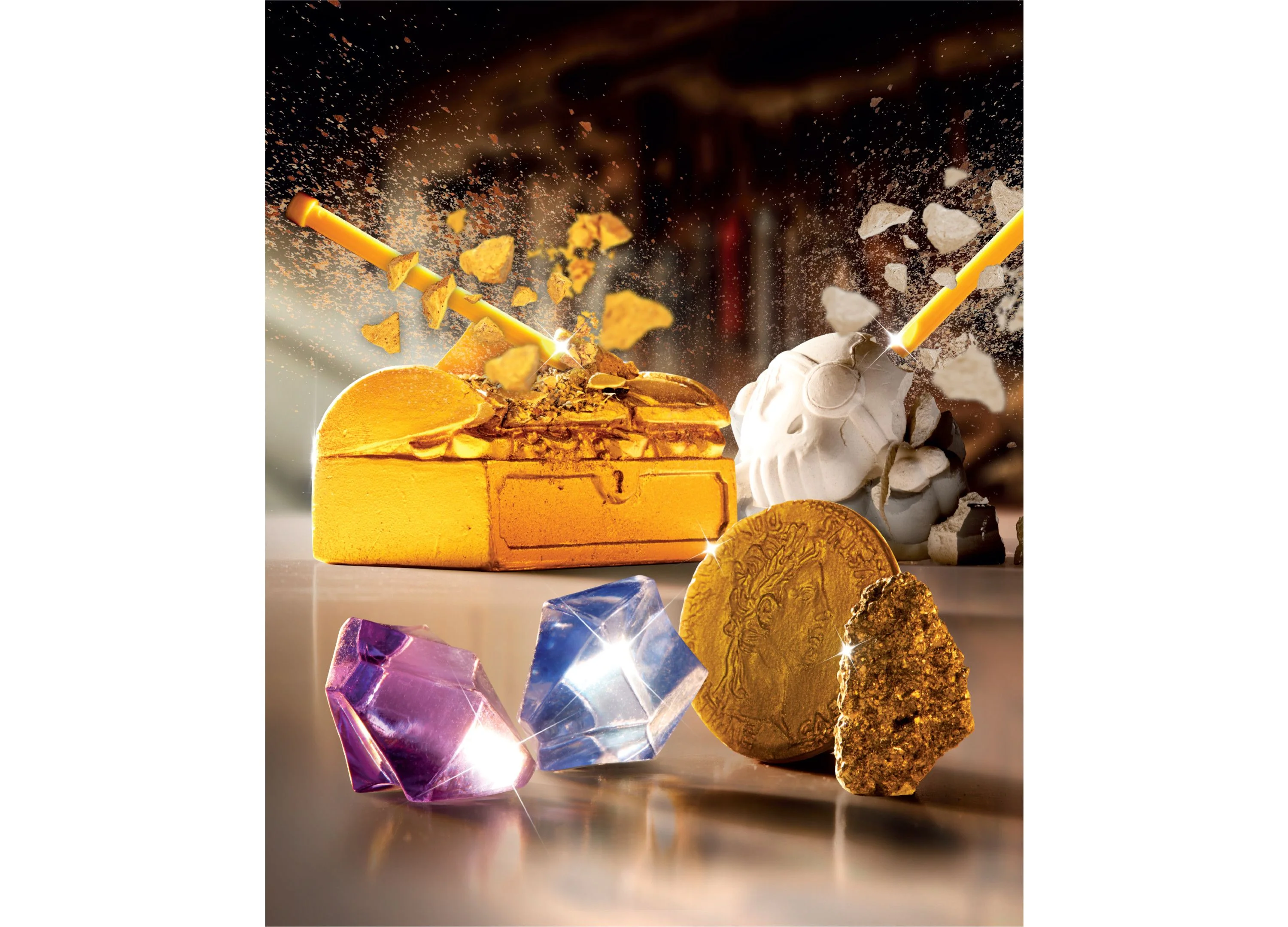 Discovery #MINDBLOWN Pirate Treasures Excavation Kit 2-Pack - Image 2