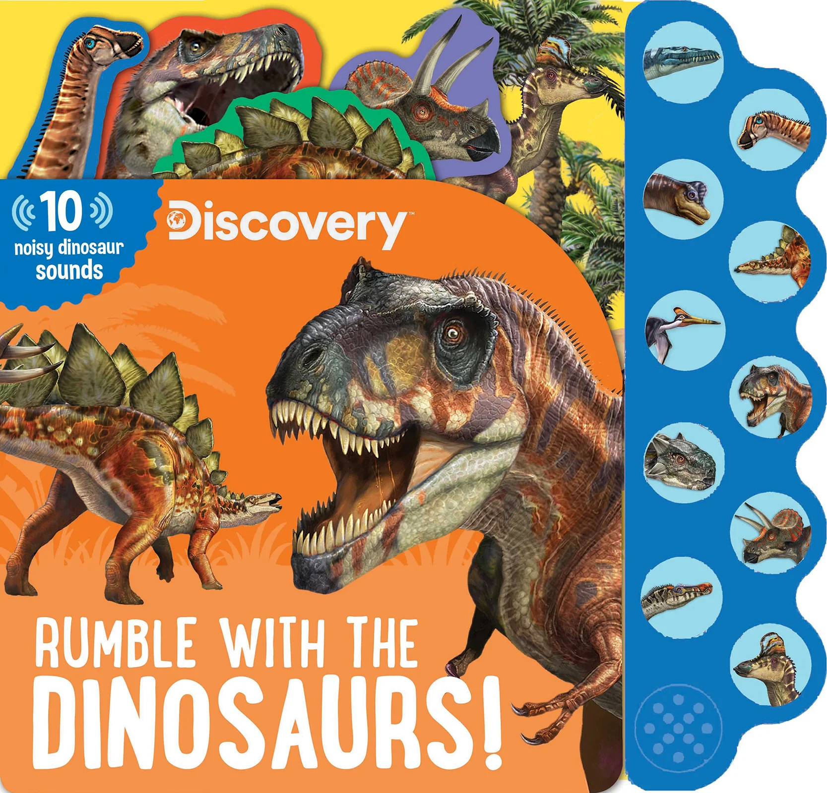 Discovery: Rumble with the Dinosaurs! Interactive Sound Book