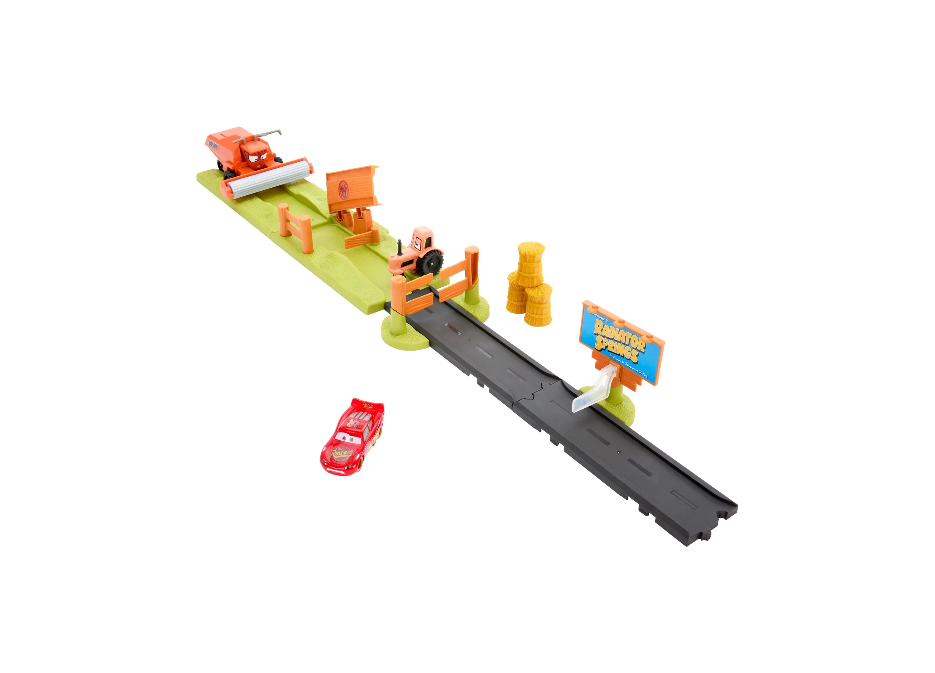 Disney and Pixar Cars Frank Escape and Stunt Race Playset - Image 5
