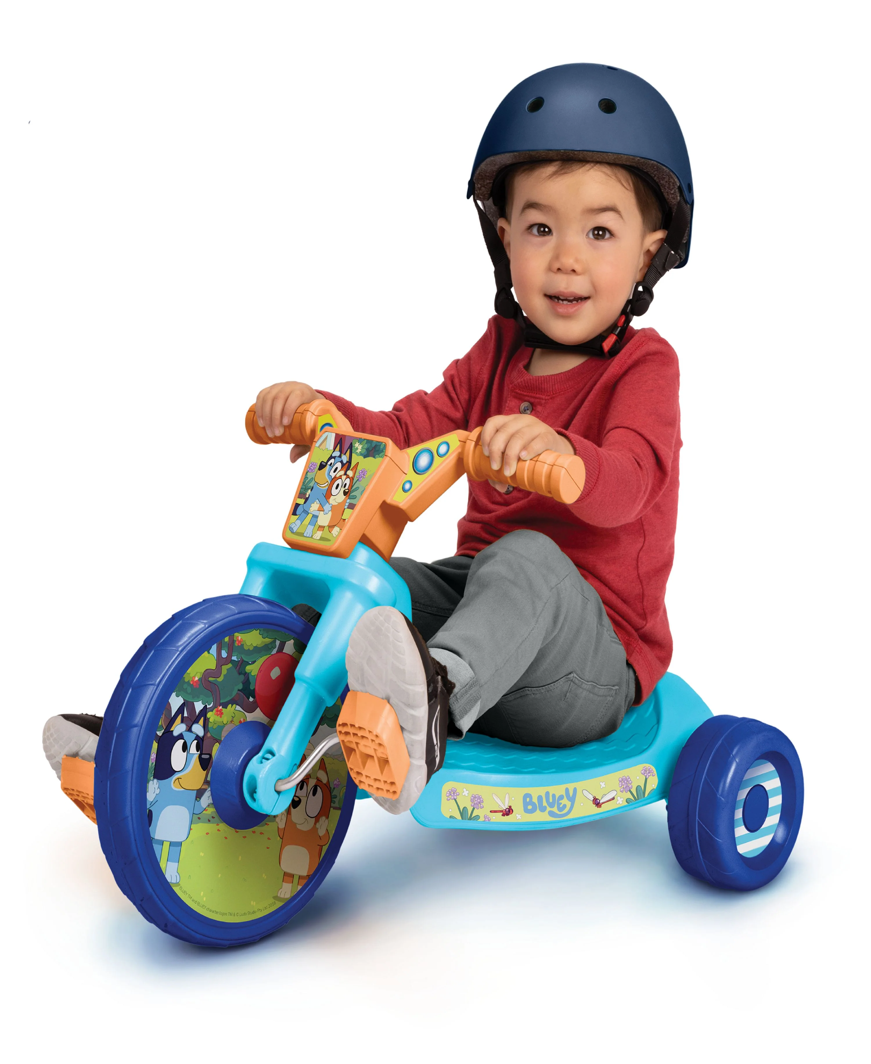 Disney Bluey 10" Fly Wheels Junior Cruiser Ride-On - Image 2
