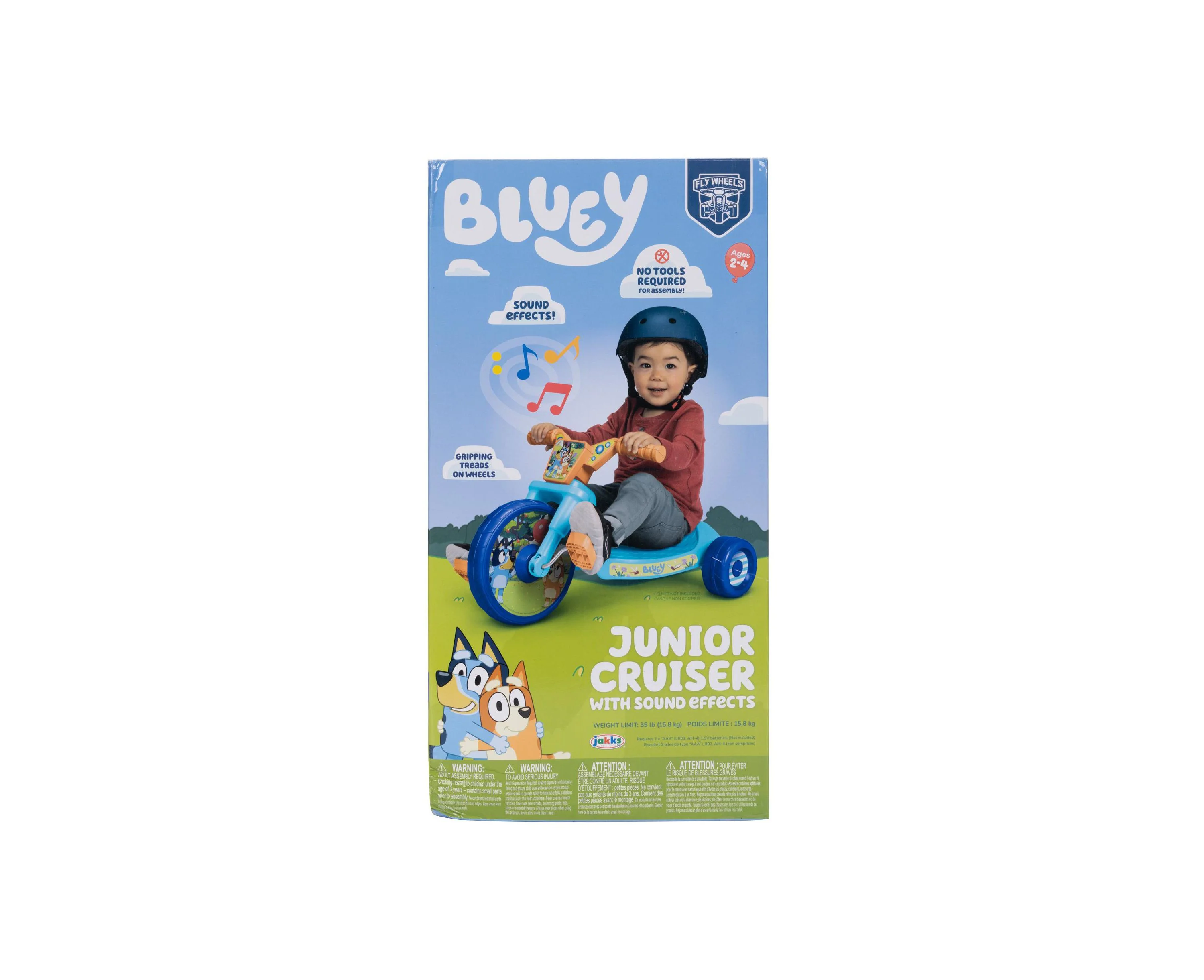 Disney Bluey 10" Fly Wheels Junior Cruiser Ride-On - Image 5