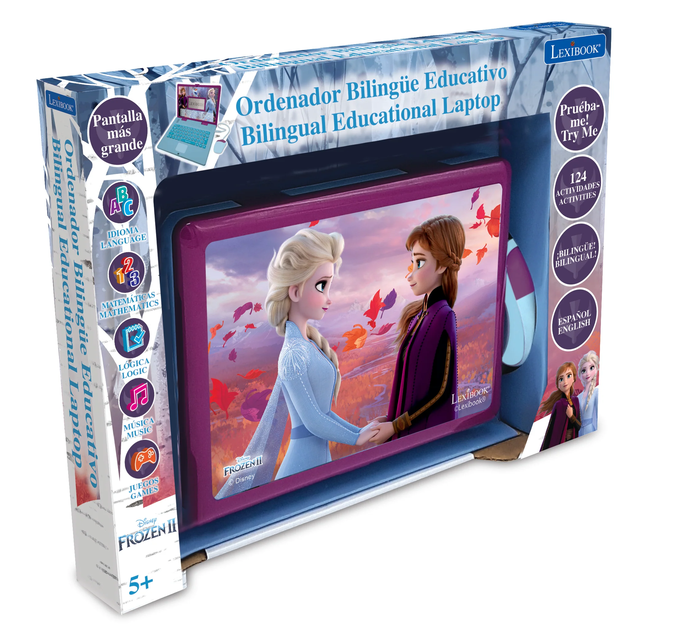 Disney Frozen Bilingual Educational Laptop with Interactive Activities - Image 6