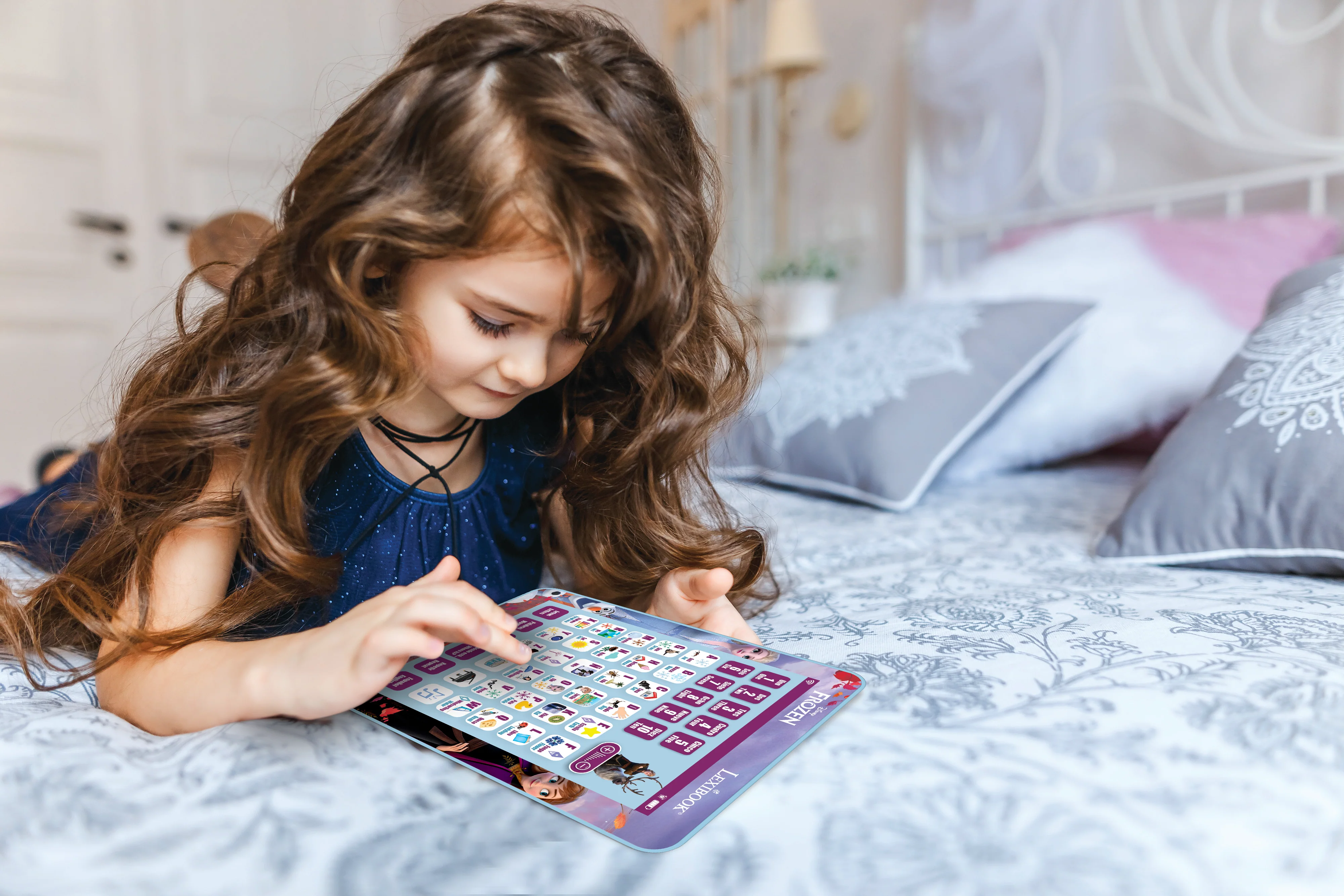 Disney Frozen Bilingual Educational Tablet for Kids Ages 3-8 - Image 5