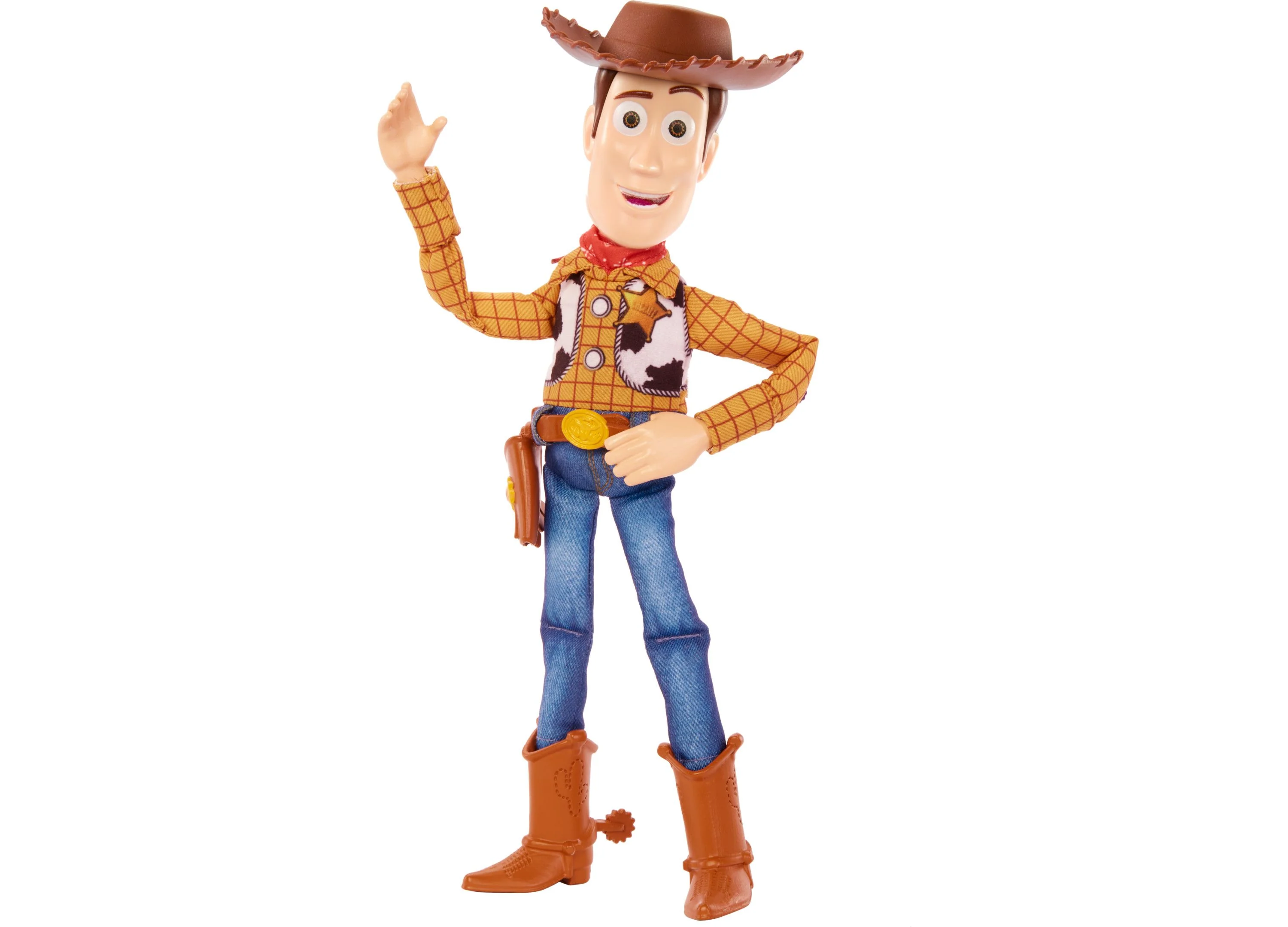 Disney Pixar Toy Story Roundup Fun Woody 12-Inch Talking Figure - Image 3