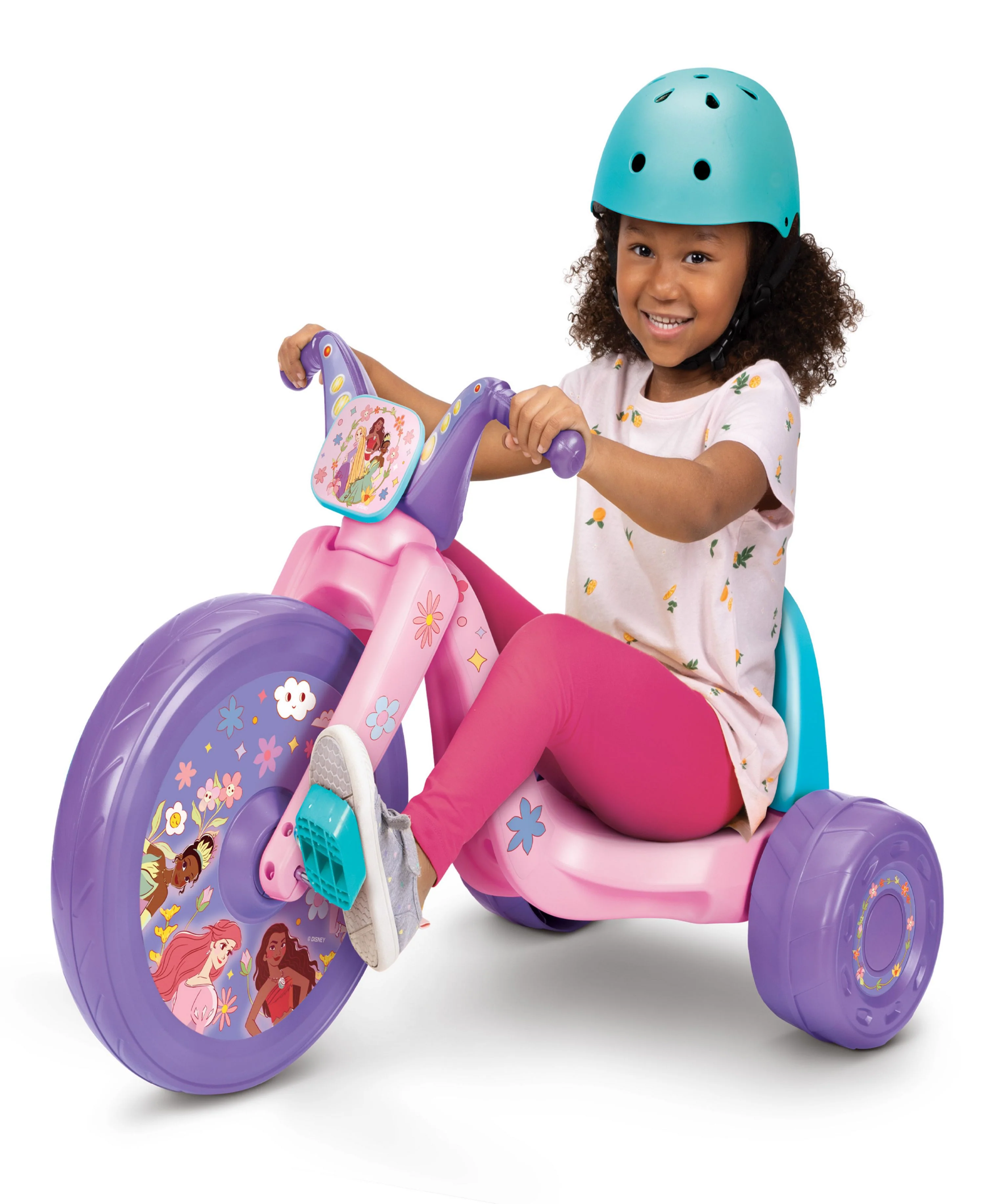 Girls 15 inch Disney Princess Fly Wheel Cruiser Bike