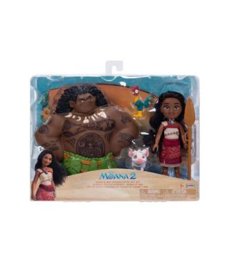 Disney Princess Moana & Maui Petite Adventure Doll Set - 6 inch - Image 3