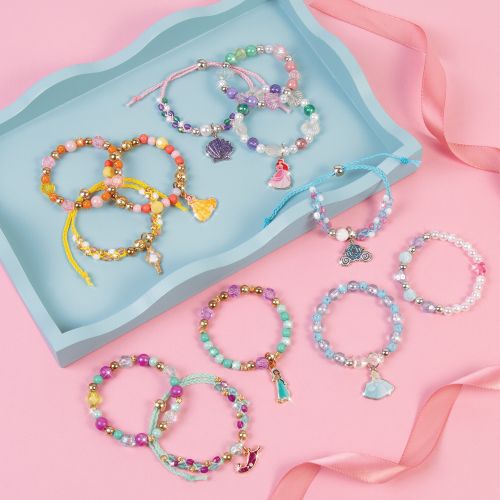 Disney Princess Enchanted Castle DIY Bracelet Kit - Multiple Princess Charms - Image 3