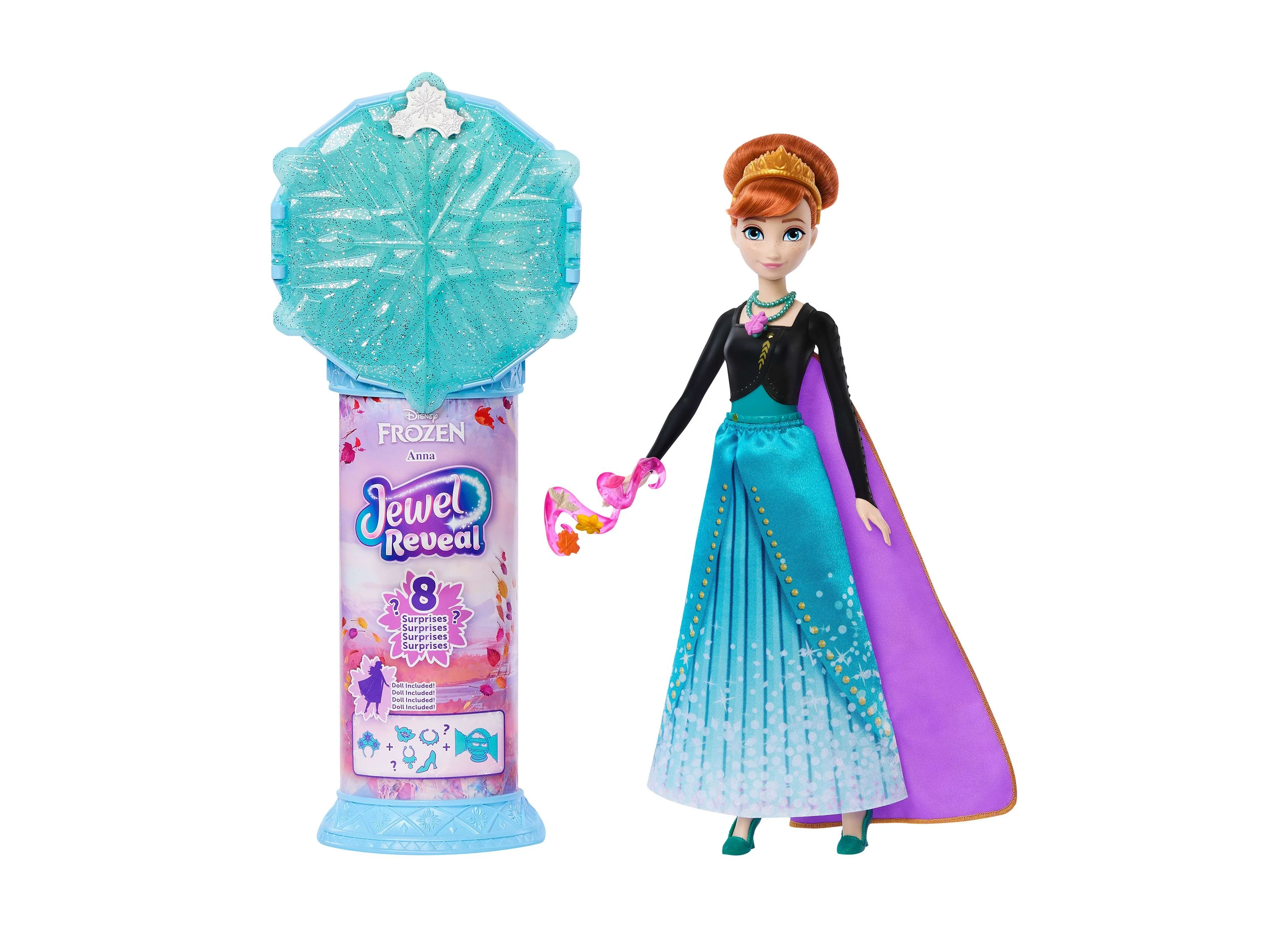 Disney Princess - Frozen Anna Jewel Reveal Surprise Fashion Doll