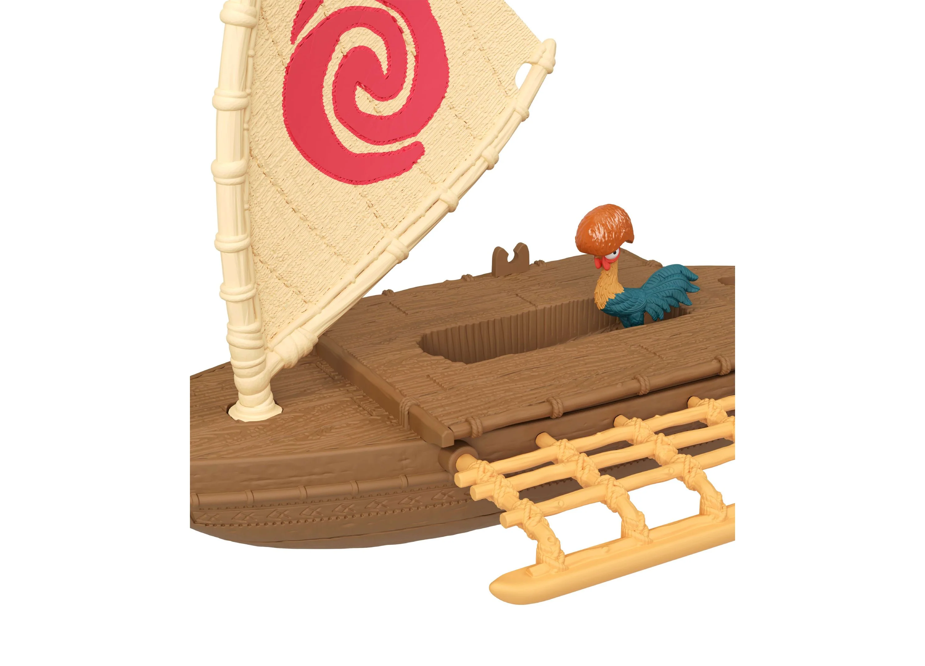 Disney Moana Boat Adventure Playset With Doll And Heihei - Image 2