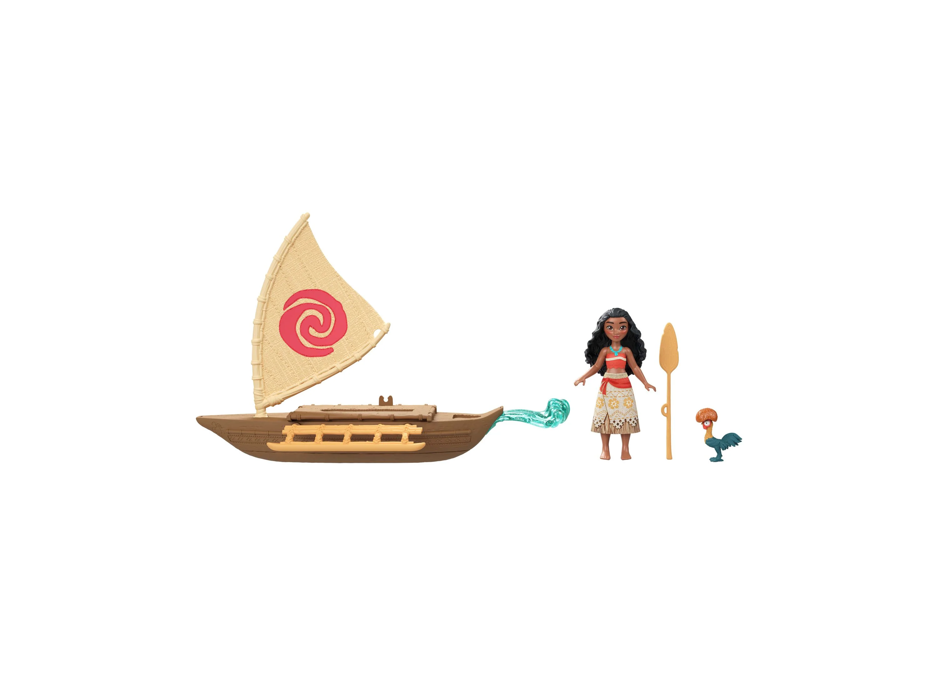 Disney Moana Boat Adventure Playset With Doll And Heihei - Image 4