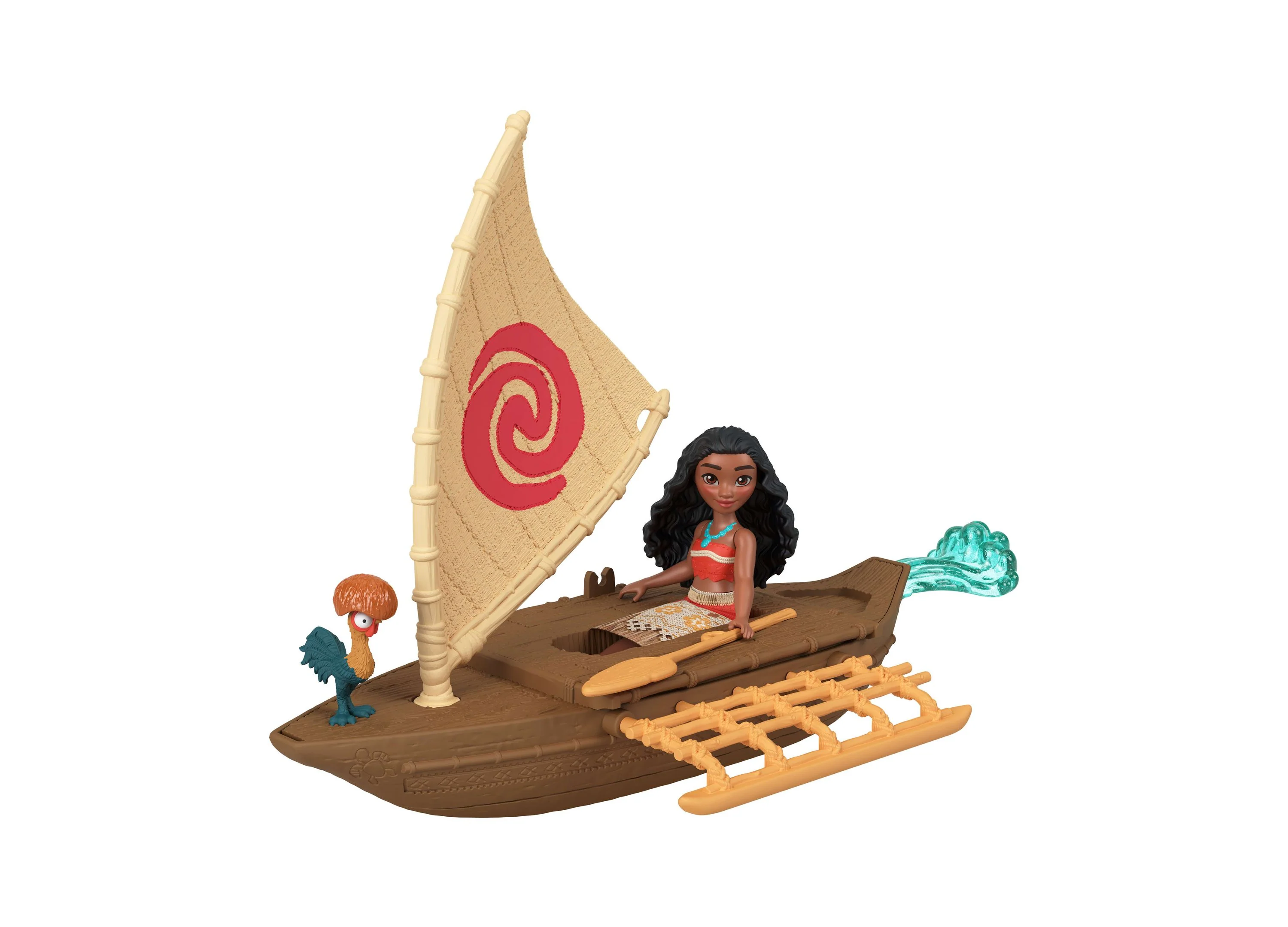 Disney Moana Boat Adventure Playset With Doll And Heihei - Image 5
