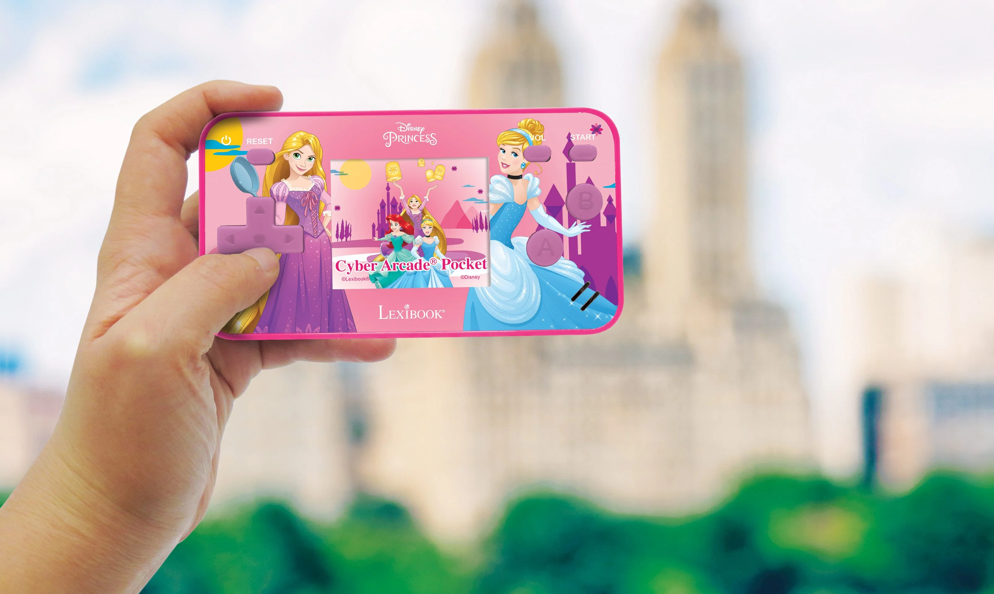 Disney Princess Handheld Console Cyber Pocket Arcade - Portable Gaming - Image 5