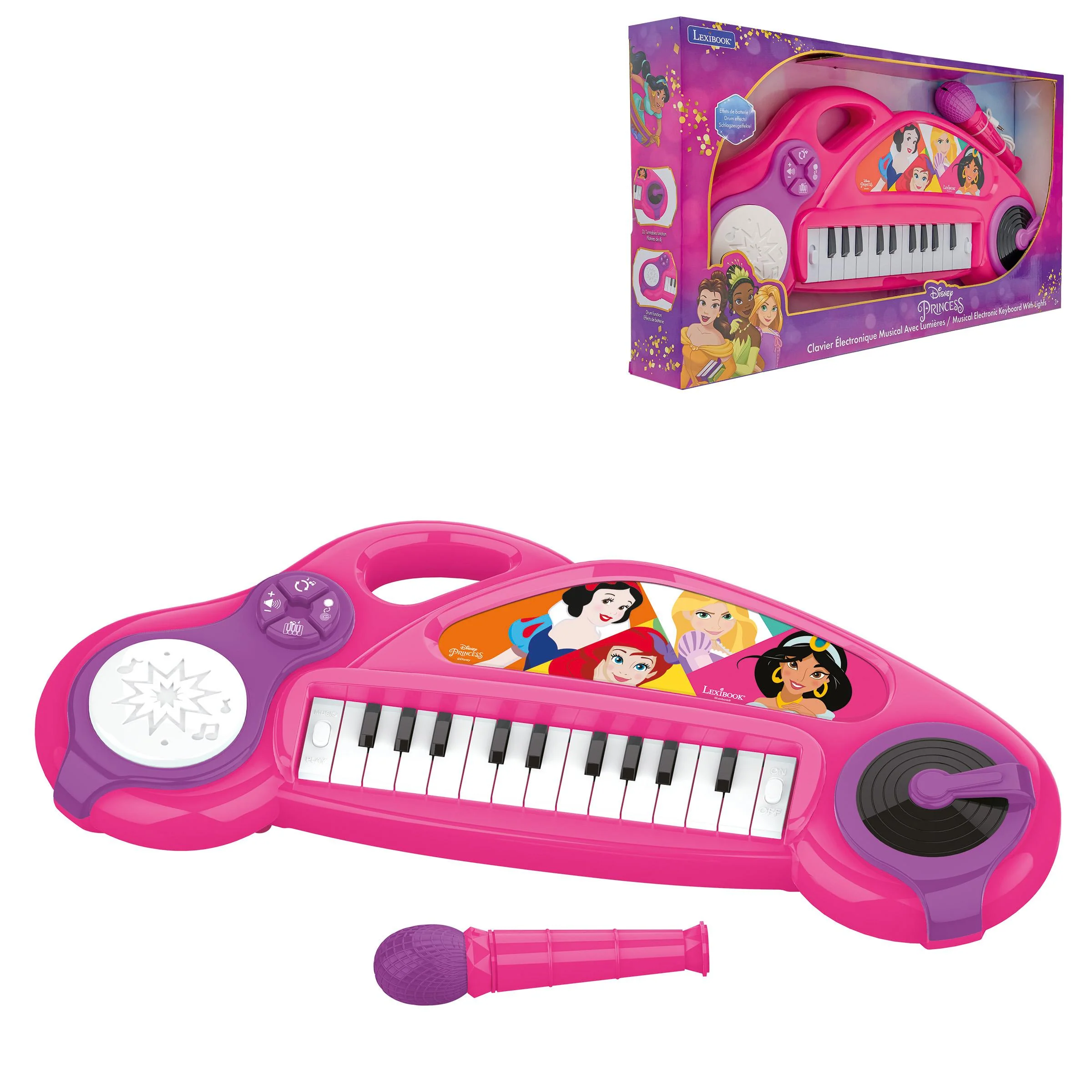Disney Princess Enchanting Electronic Keyboard - Image 5