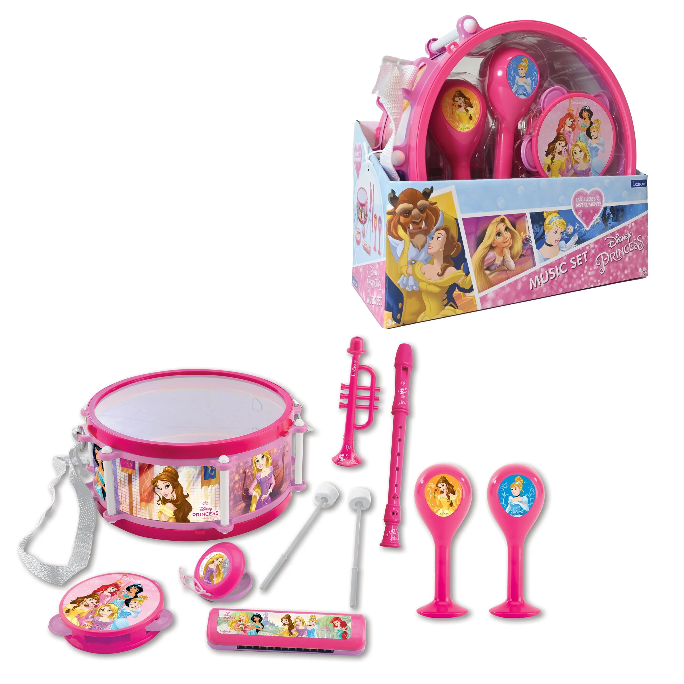 Disney Princess 7-Piece Enchanting Musical Instrument Set - Image 3