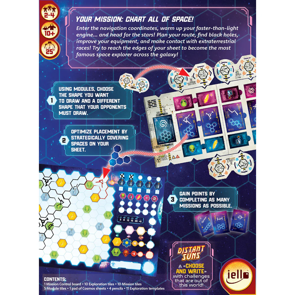 Distant Suns Space Exploration Choose & Write Strategy Game - Image 2