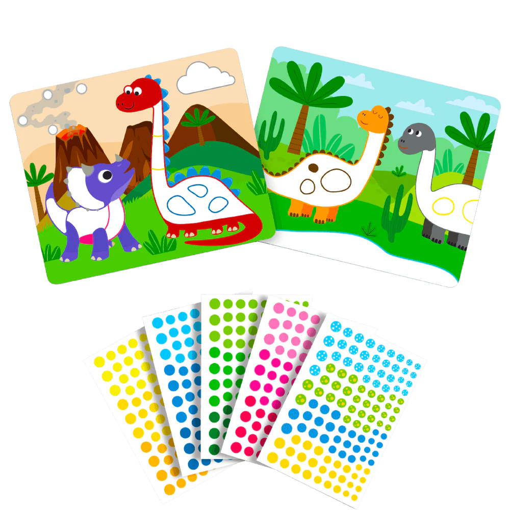 Dot It! World of Dinosaurs Sticker Art Kit - Image 2