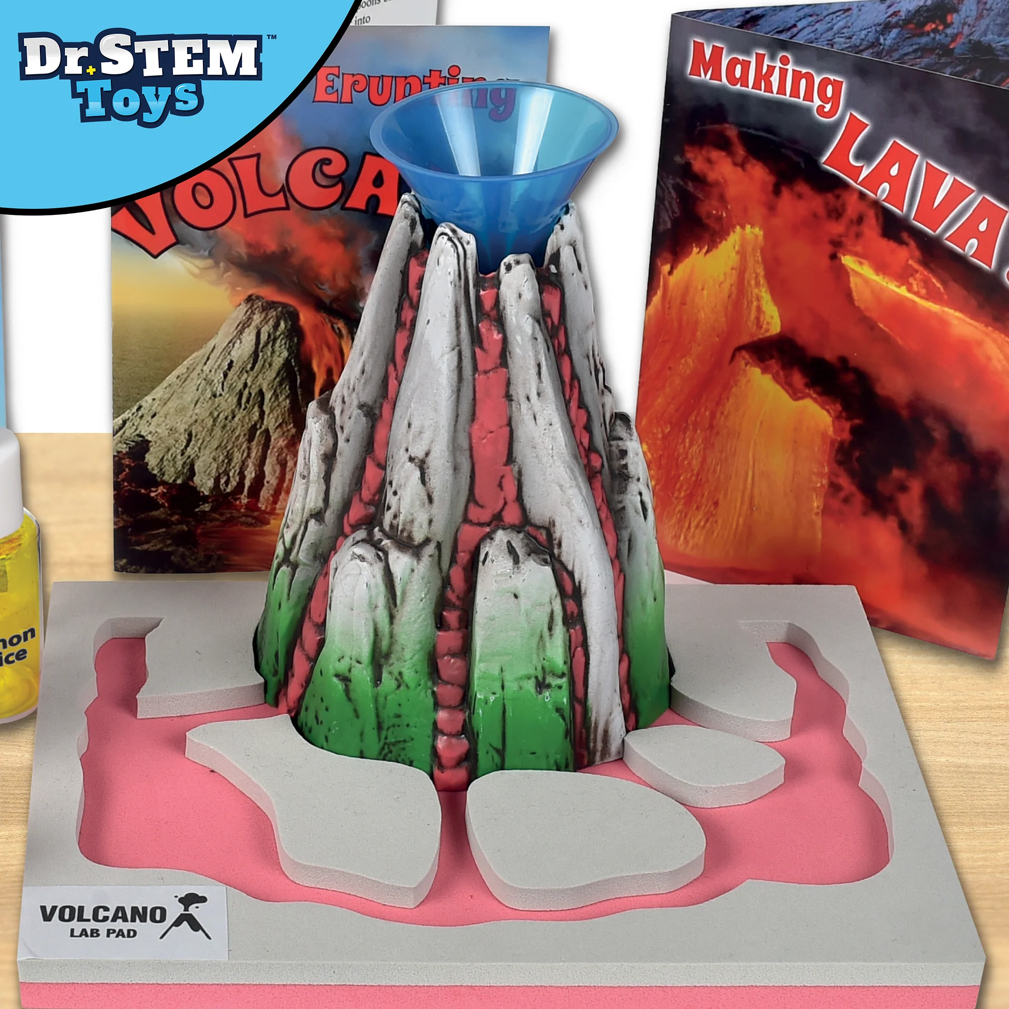 Dr. STEM Volcano Lab Kit - Erupting Experiments Set for Kids 5+ - Image 5