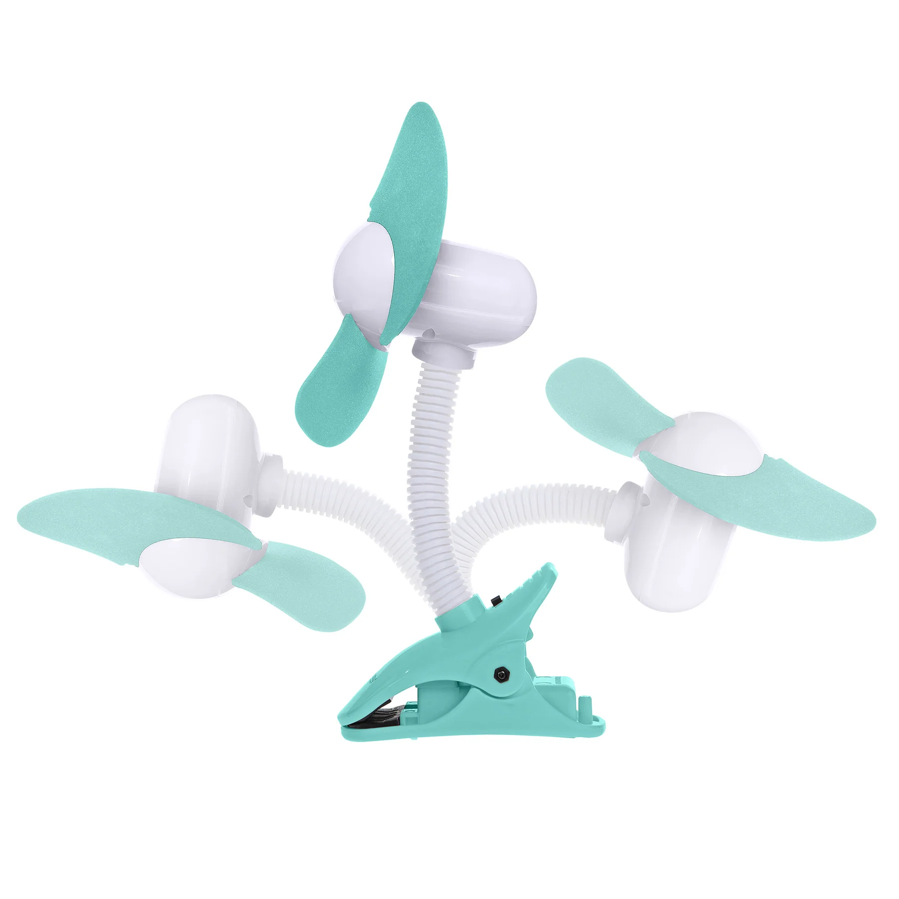Dreambaby® EZY-Fit Clip-On Fan, Aqua - Image 2