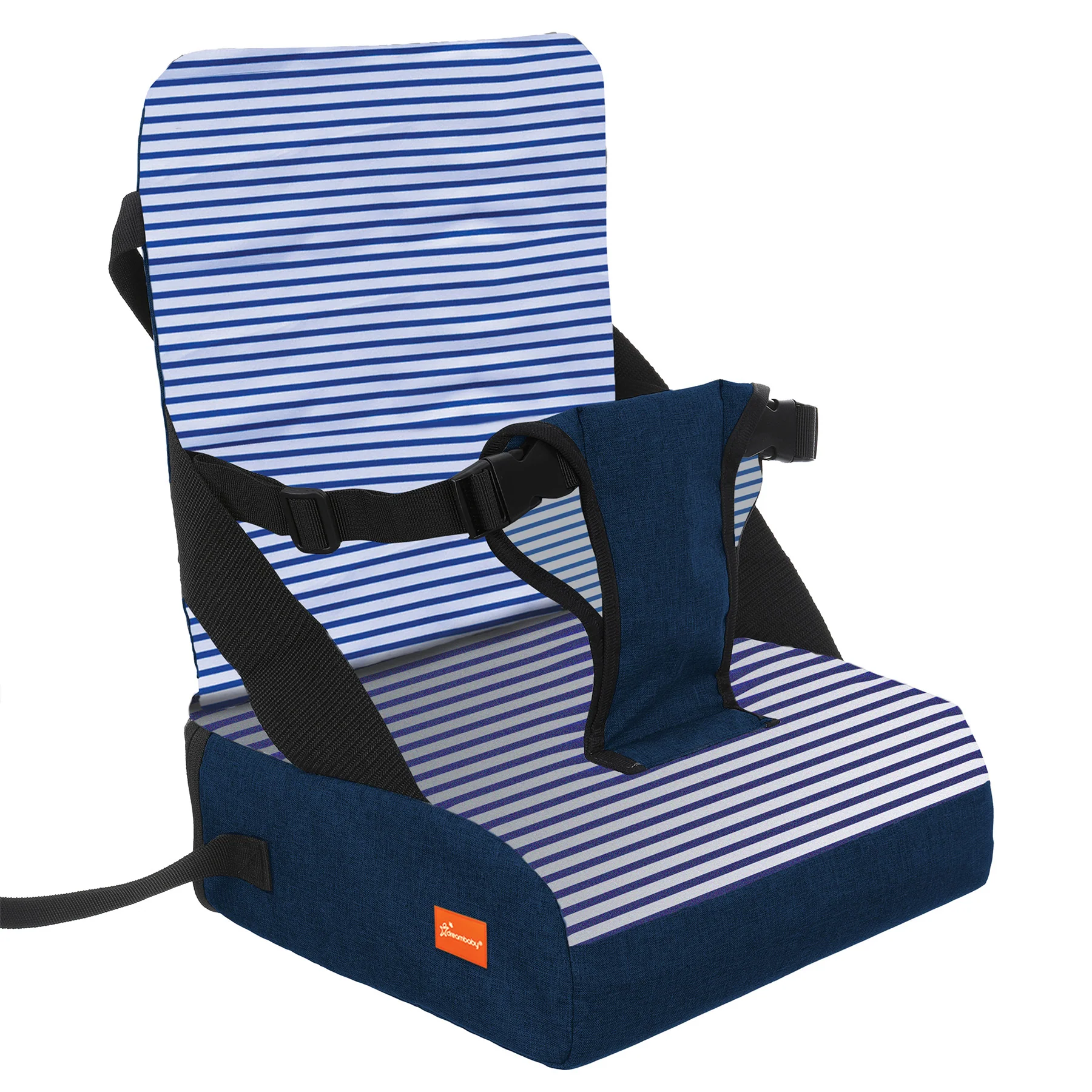Dreambaby® Grab 'N Go Booster Seat - Navy: Portable Dining Delight - Image 2