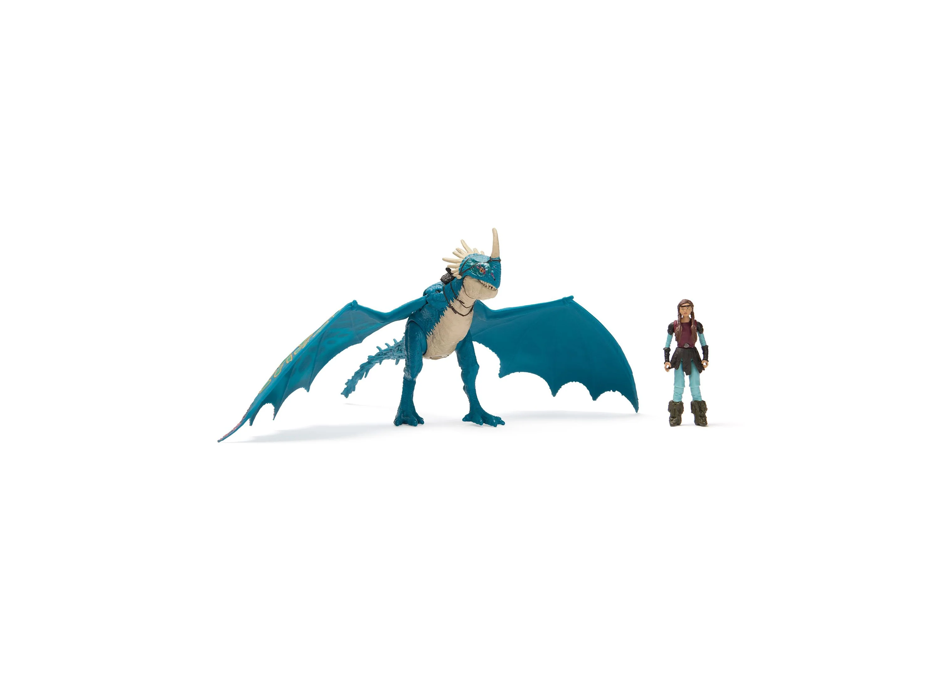 DreamWorks Dragons Viking Hero And Dragon Companion Figure Set