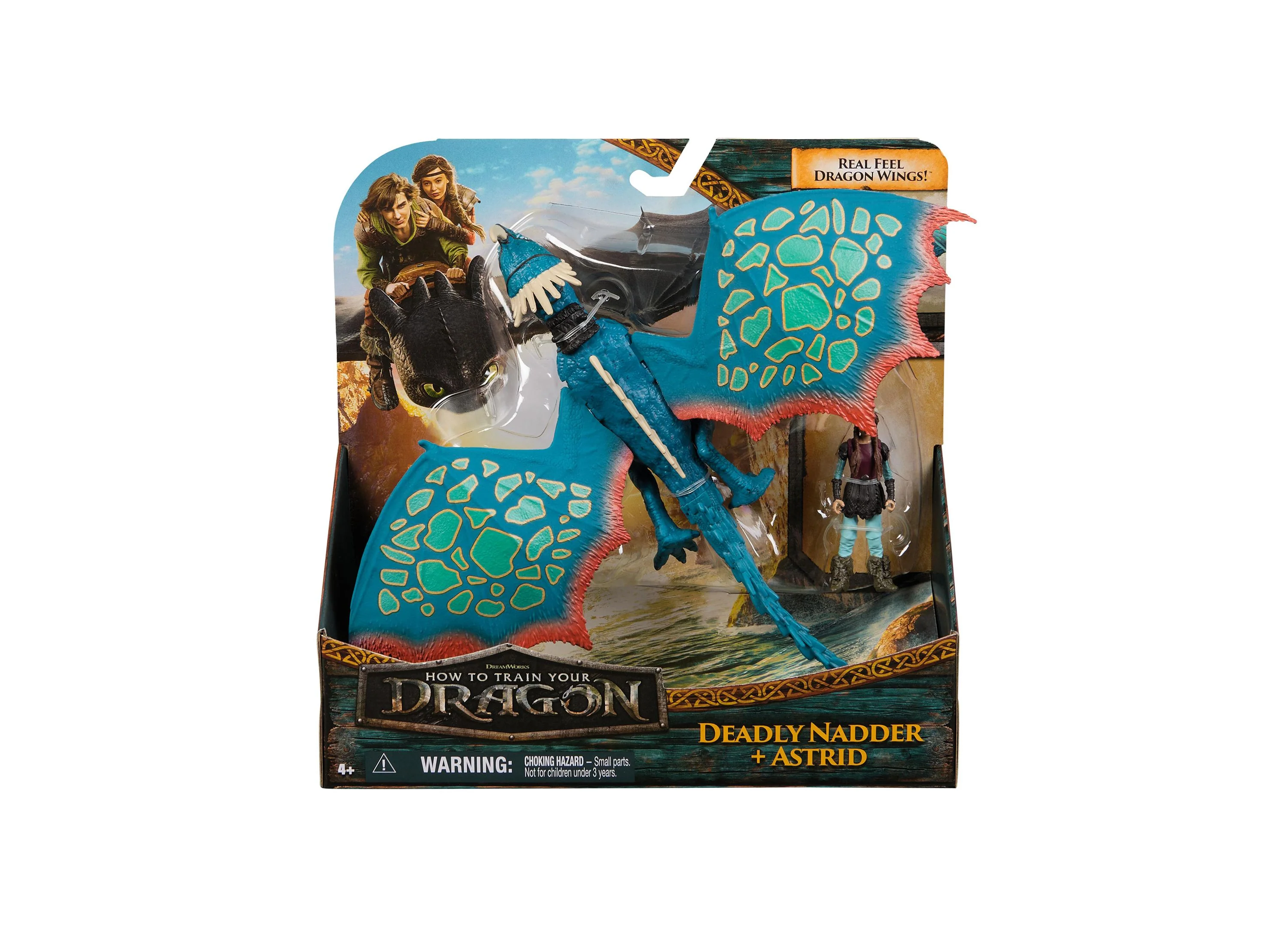 DreamWorks Dragons Viking Hero And Dragon Companion Figure Set - Image 4