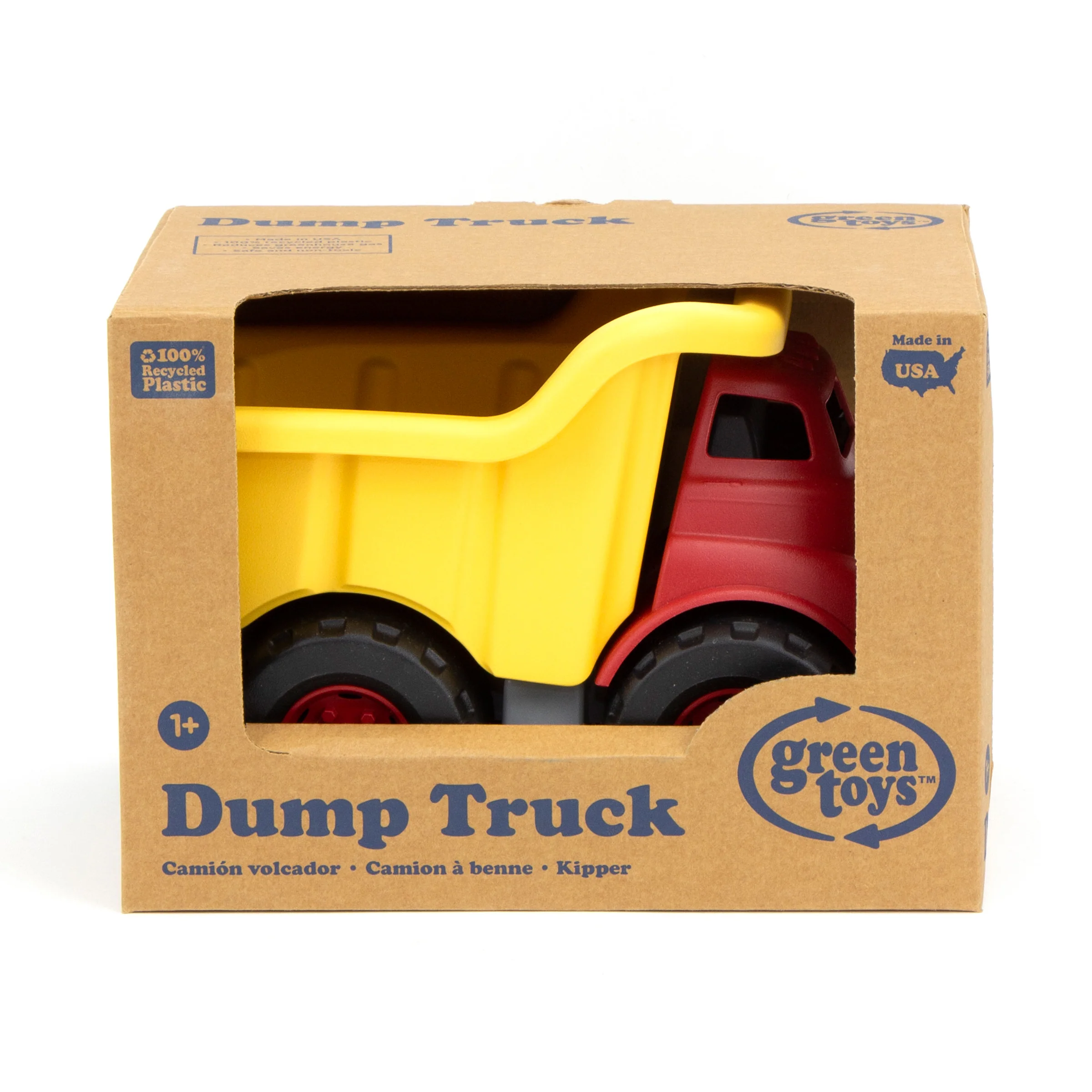 Green Toys Eco-Friendly Recycled Plastic Dump Truck – Multicolor - Image 3