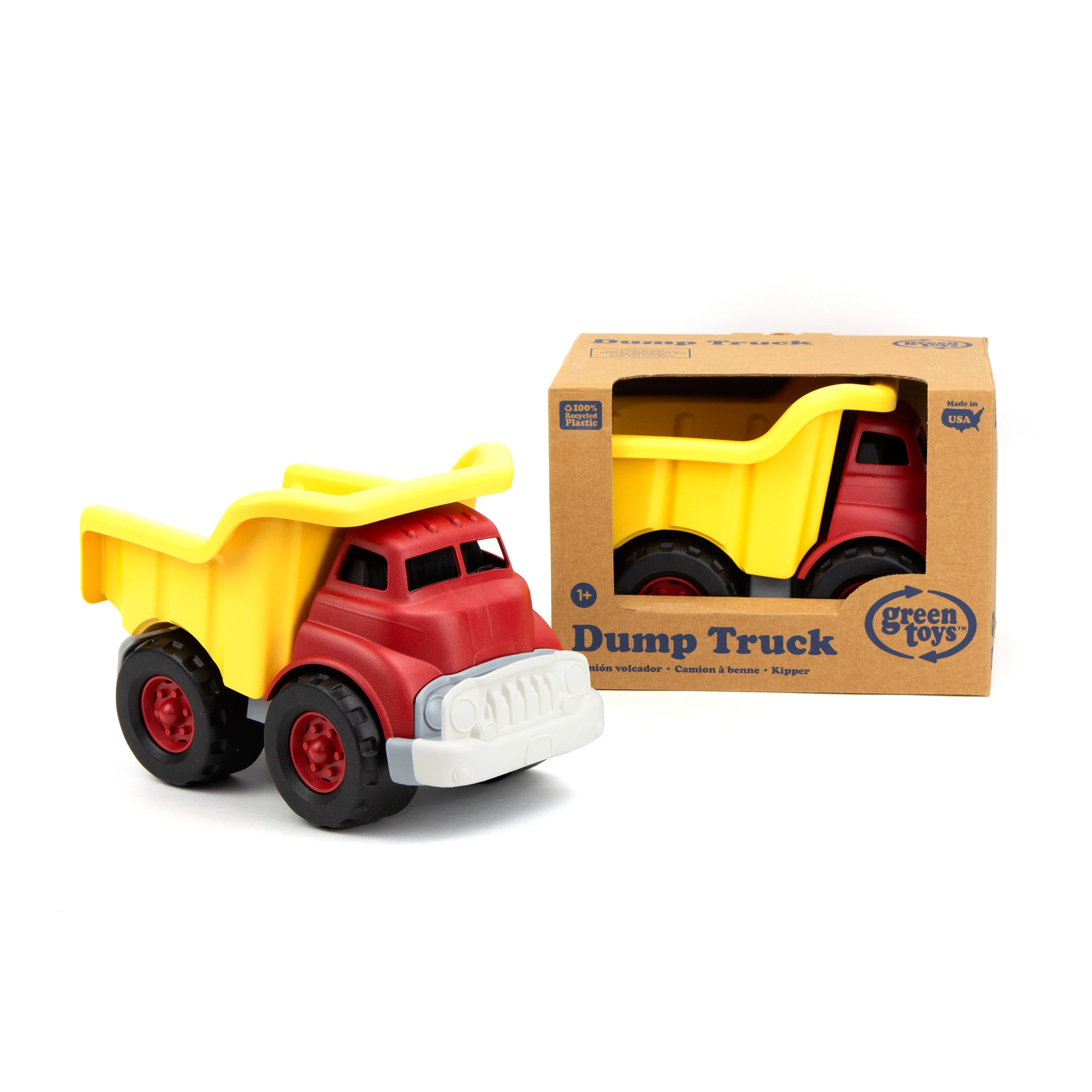 Green Toys Eco-Friendly Recycled Plastic Dump Truck – Multicolor - Image 4