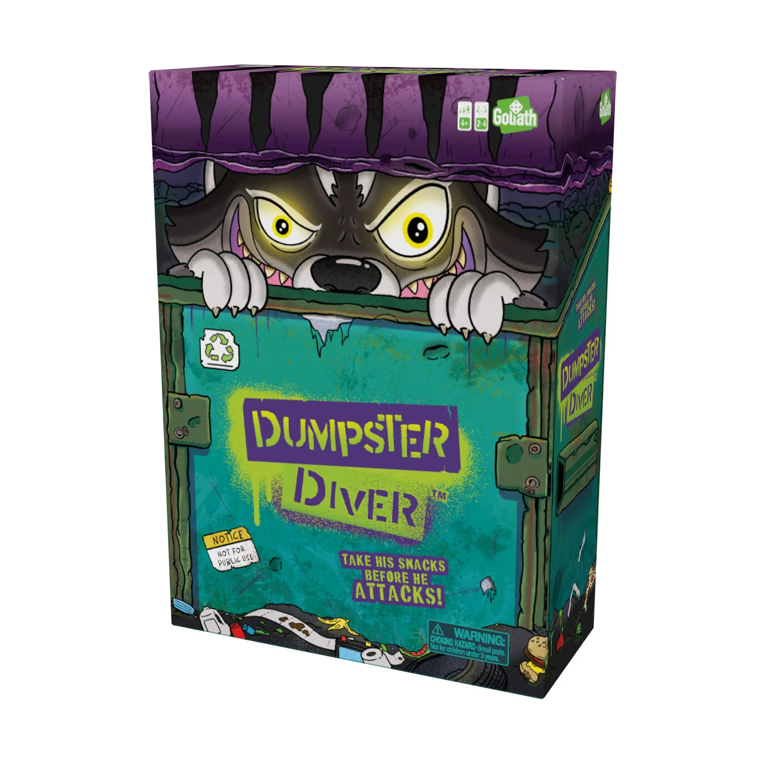 Goliath Dumpster Diver Sneaky Racoon Game - Image 2