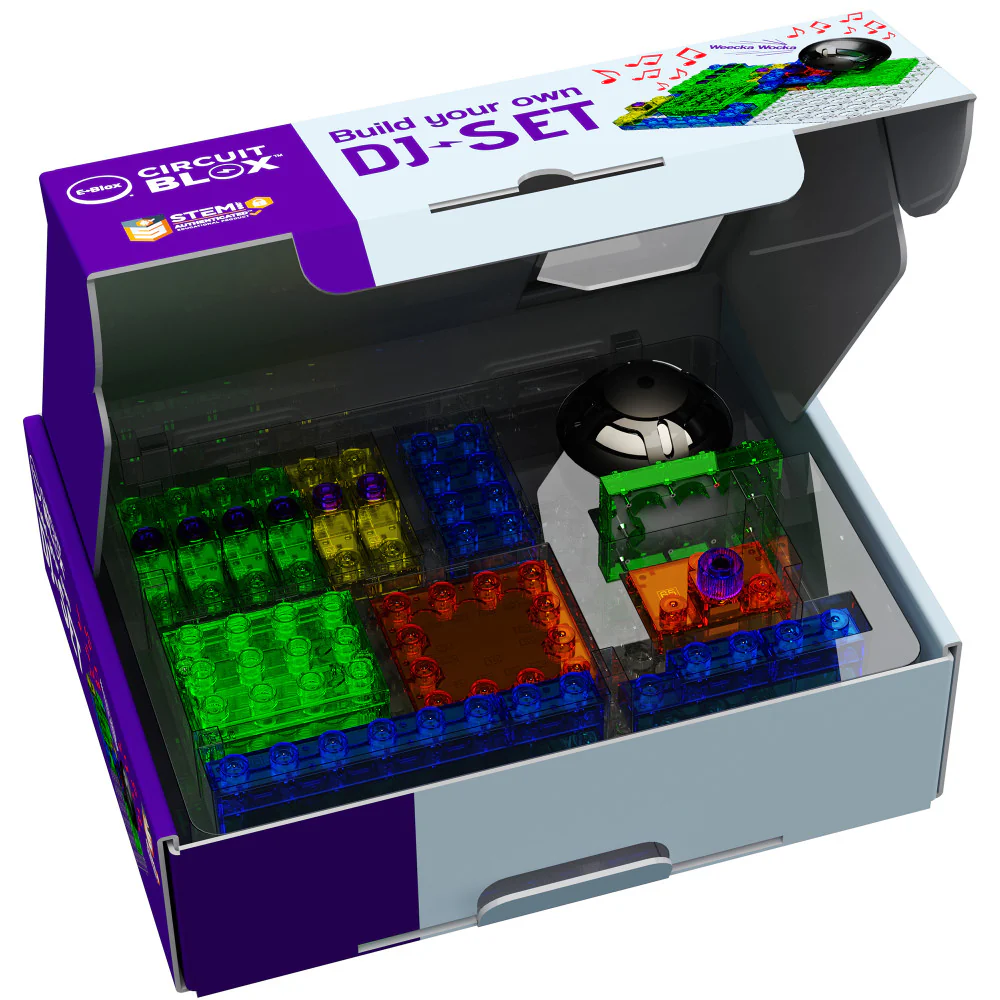 E-Blox Circuit Blox - Build Your Own DJ Set - Educational STEM Toy for Kids 8+ - Image 5