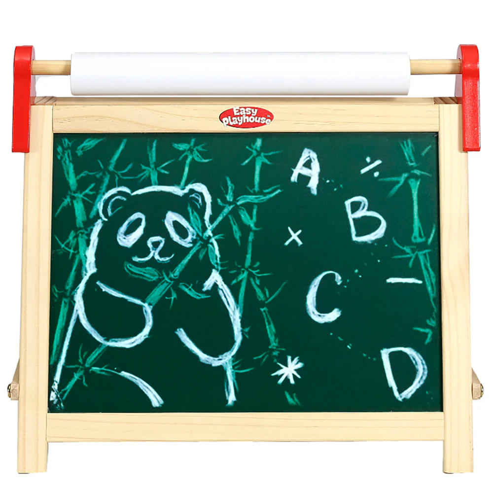 Easy Playhouse Creative Explorer Wooden Table Top Easel for Kids, Age 3+ - Image 8