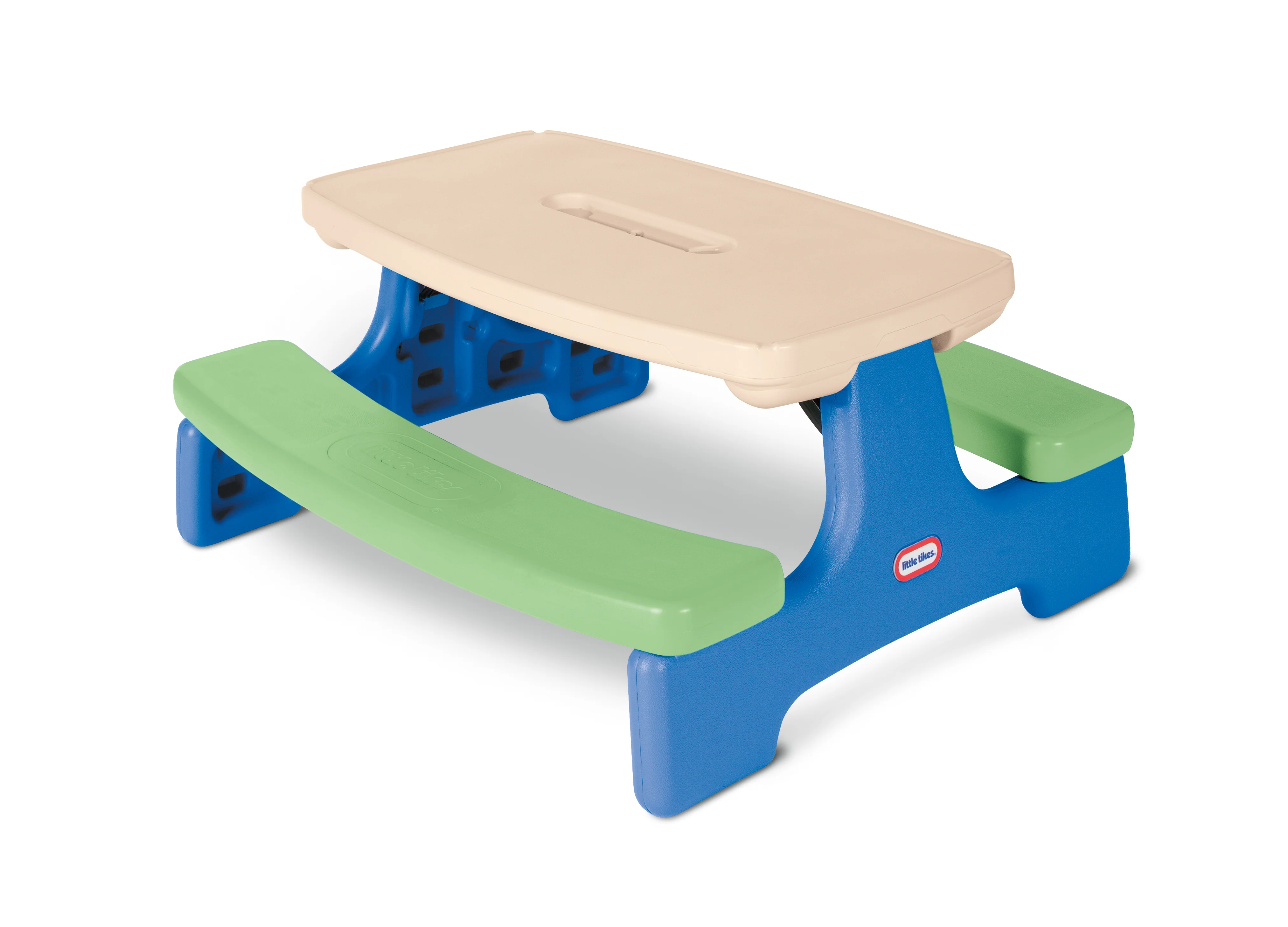 Little Tikes Easy Store Picnic Table with UV Protection Umbrella - Image 3