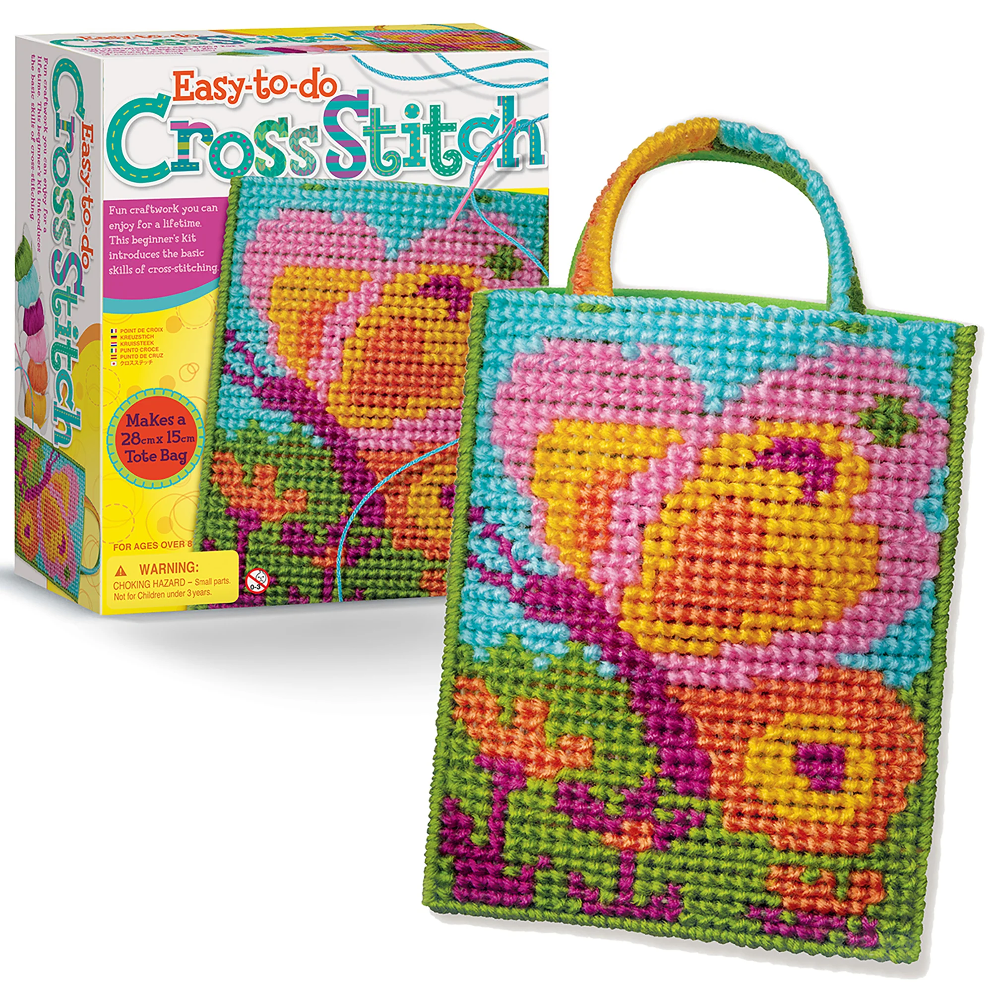 Easy-To-Do Cross Stitch Beginner Needlecraft Kit - Image 2