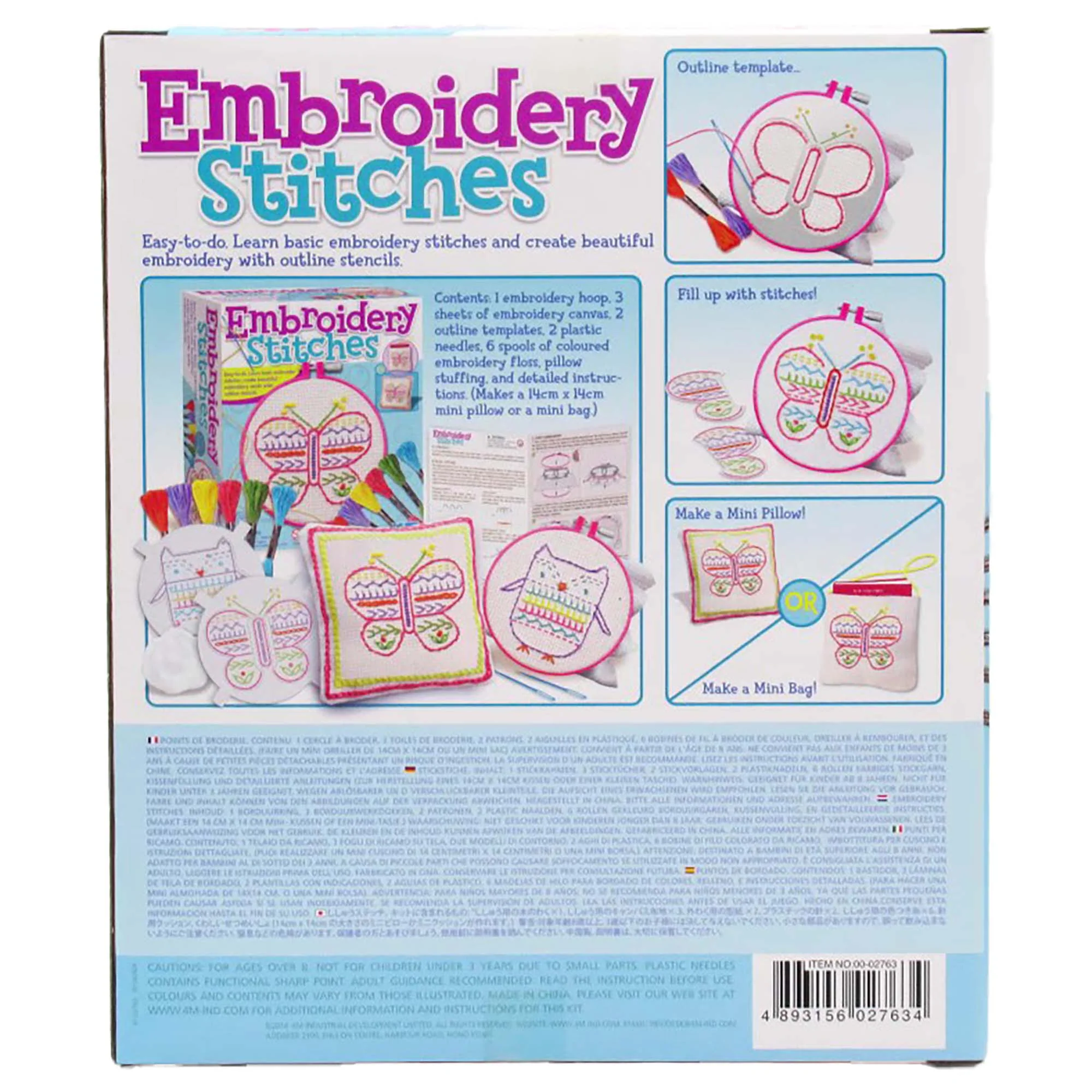 Easy-To-Do Embroidery Stitches Beginner's Kit - Image 2