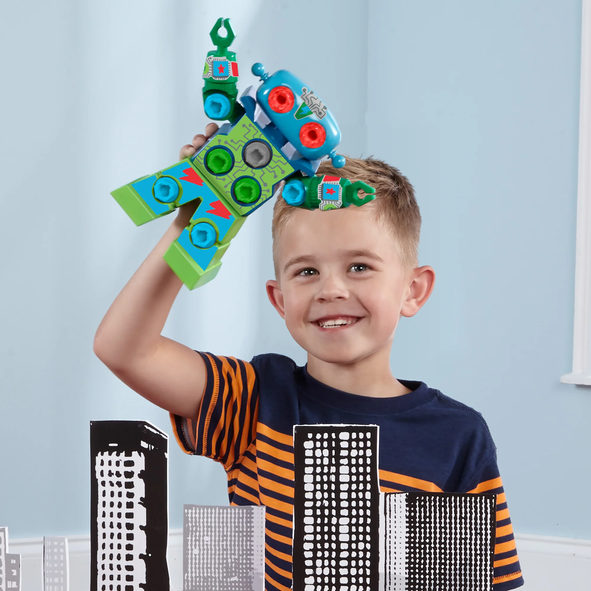 Educational Insights Design & Drill Robot - Colorful Construction Fun - Image 3