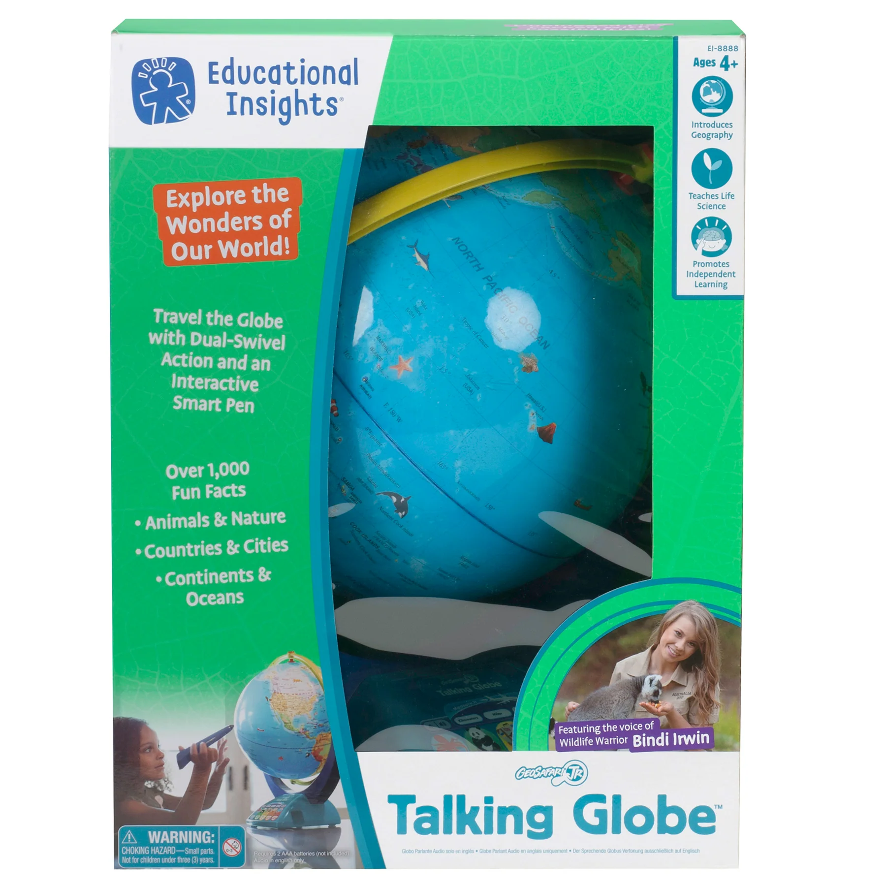 Educational Insights GeoSafari® Jr. Talking Globe - Image 2