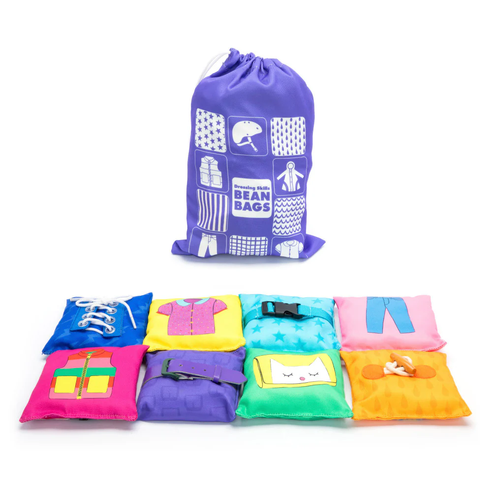 Educational Insights Learn to Dress Myself Bean Bags - Interactive Dressing Skills Toy - Image 4