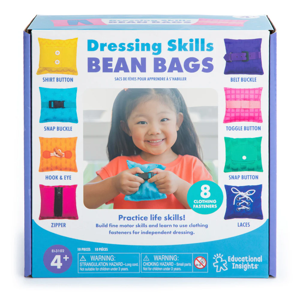 Educational Insights Learn to Dress Myself Bean Bags - Interactive Dressing Skills Toy - Image 5