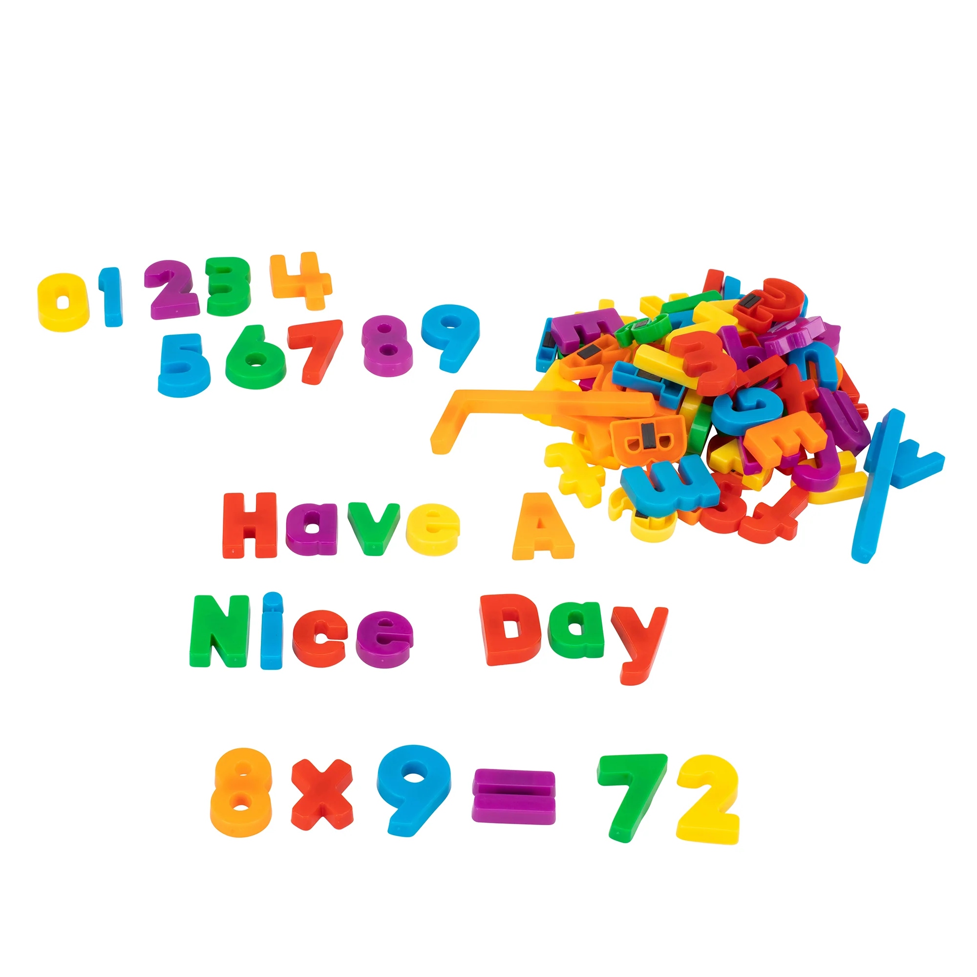 Educational Insights Magnetic Alphabet & Math Set - Colorful Learning Tools - Image 2