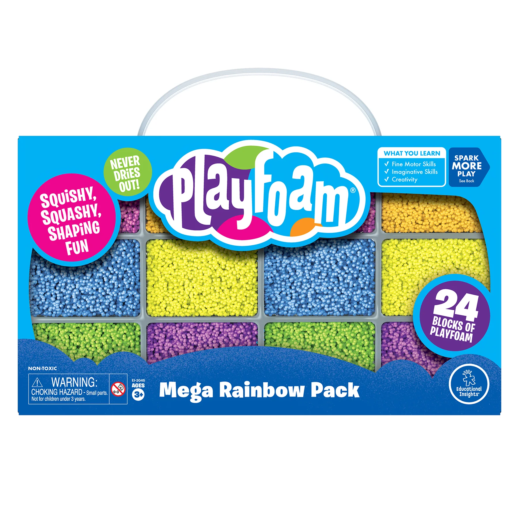 Educational Insights Playfoam® Mega Rainbow Pack - Image 2