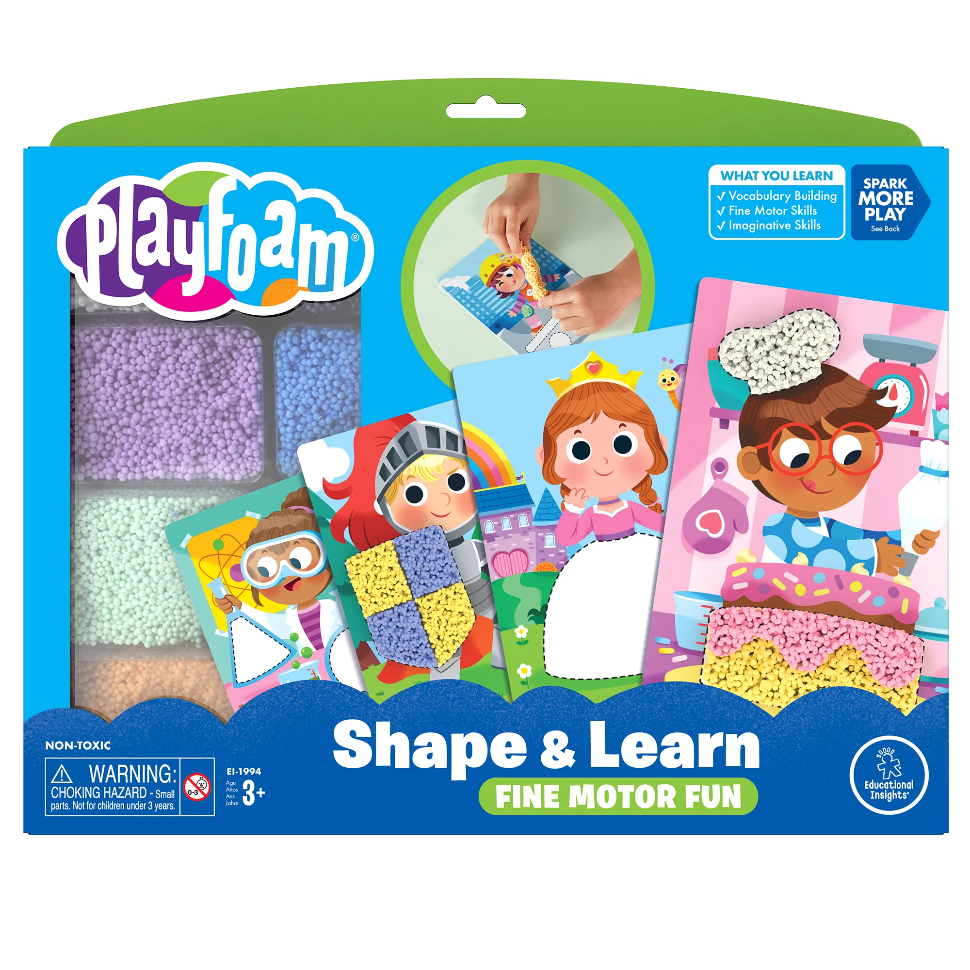 Educational Insights Playfoam® Shape & Learn Fine Motor Fun - Image 2