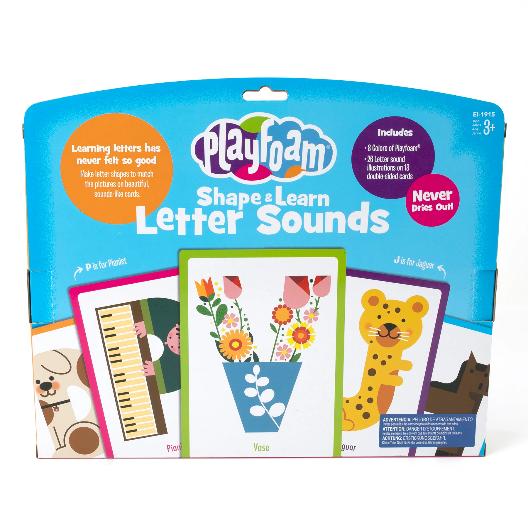 Educational Insights Playfoam® Shape & Learn Letter Sounds - Image 2
