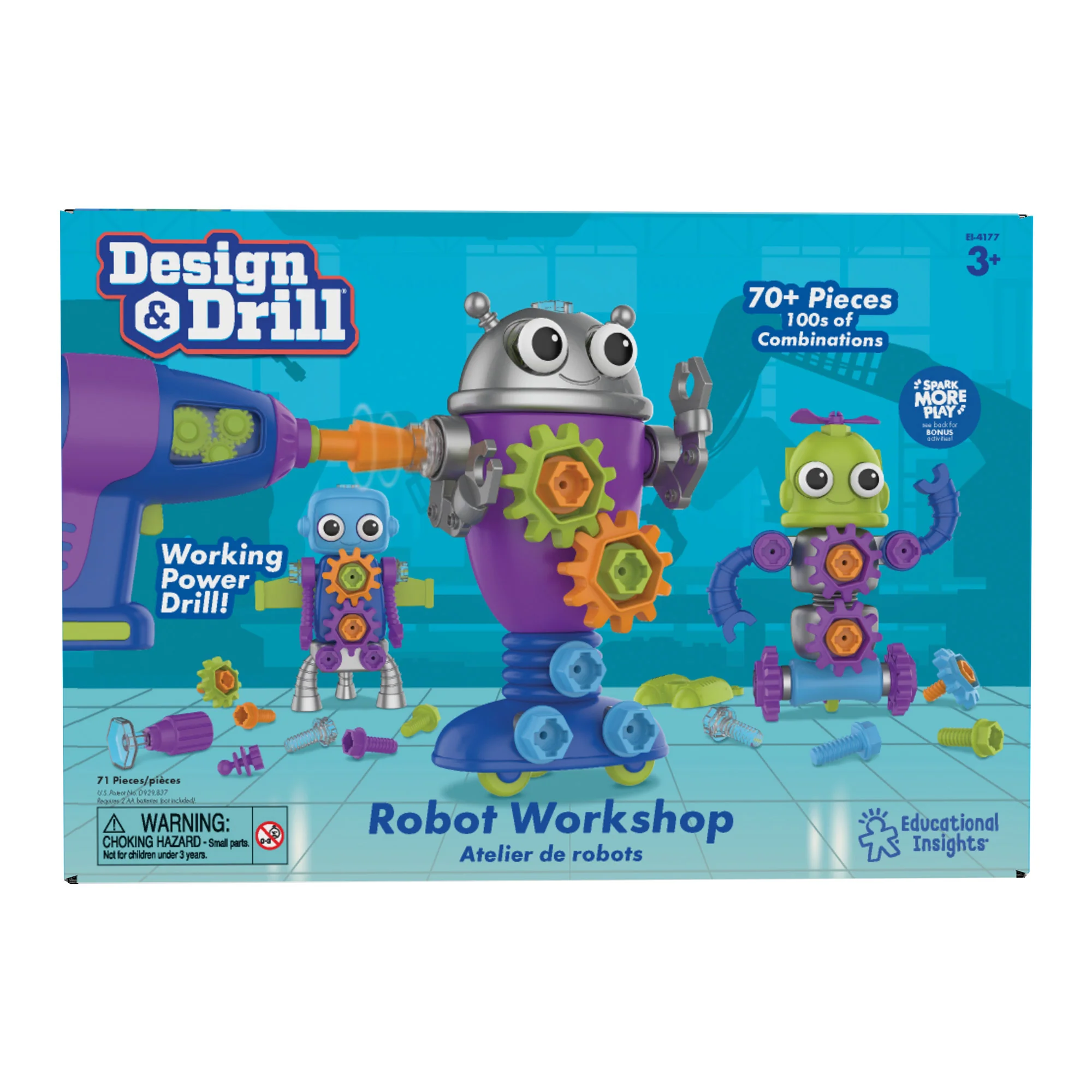 Educational Insights Robot Workshop - Creative Building Set - Image 3
