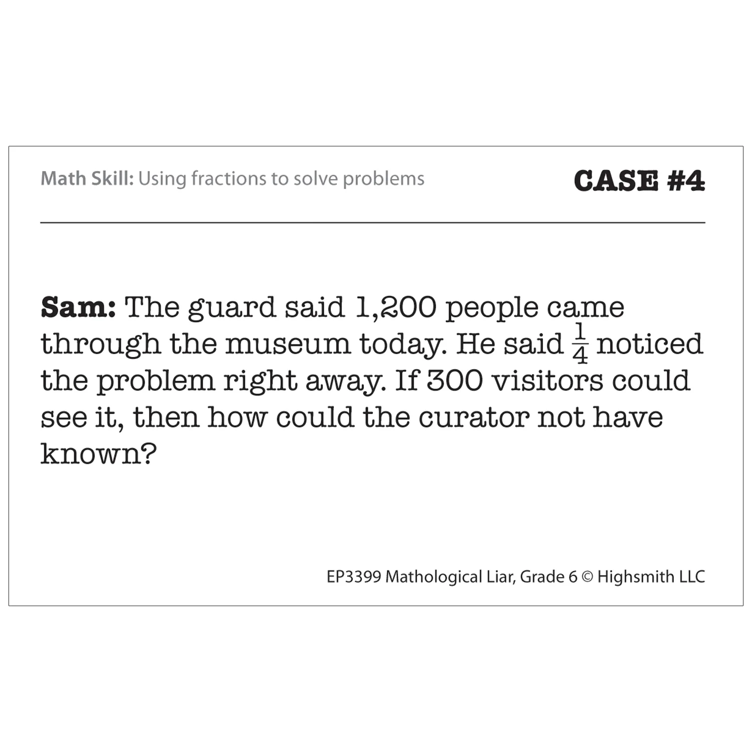 Edupress Mathological Liar Game - Grade 6 - Critical Thinking Math Puzzles - Image 3