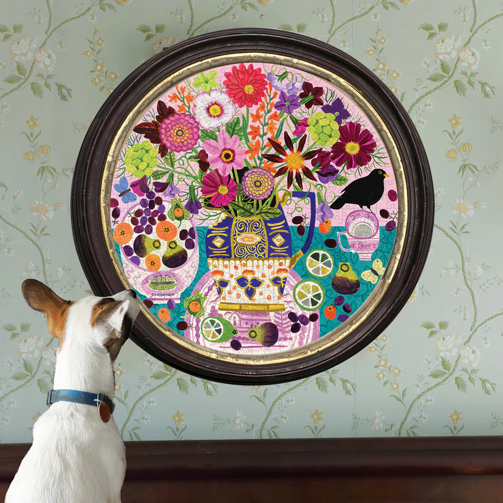 eeBoo Piece & Love Fruits & Flowers Jigsaw Puzzle - 500 pc - Image 5