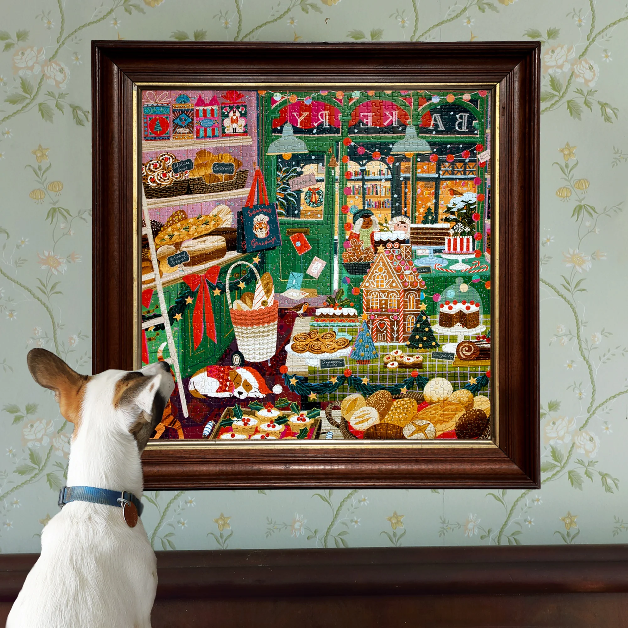 eeBoo Piece & Love Holiday Bakery Dessert Puzzle - 1000 pc - Image 5