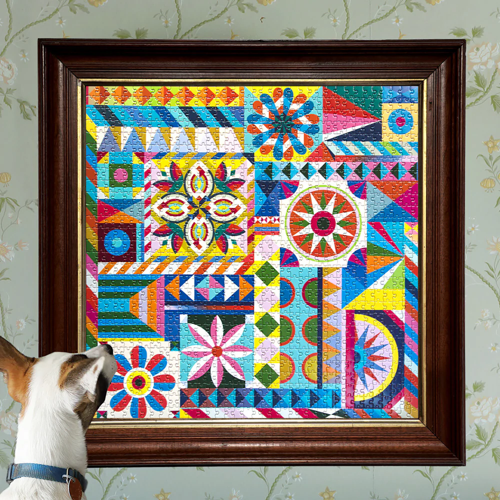 eeBoo Piece & Love Sunshine Garden Jigsaw Puzzle - 1000 pc - Image 5