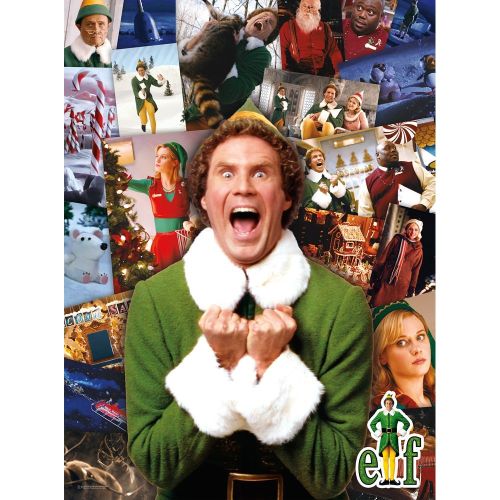 Aquarius Elf Movie Collage Christmas Jigsaw Puzzle - 1000 pc - Image 5